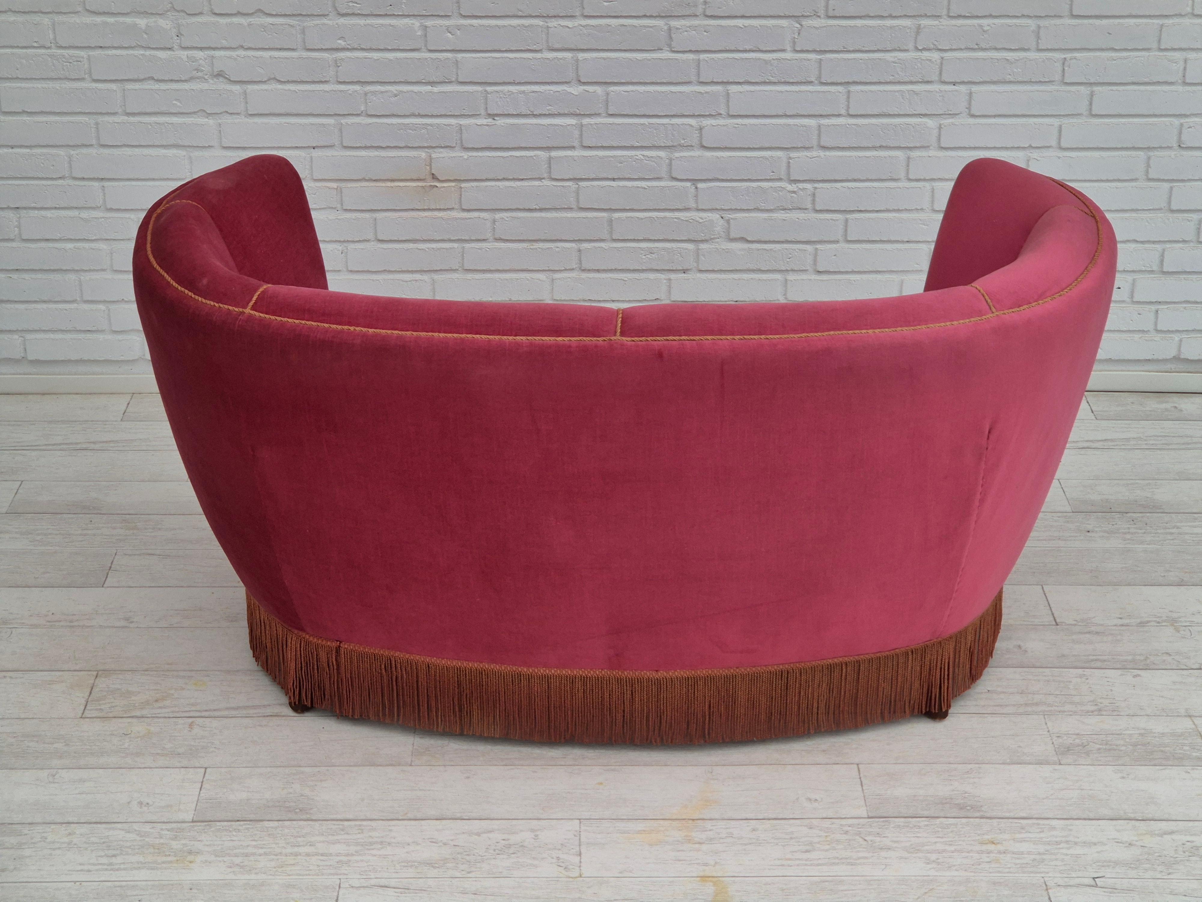 1960er Jahre, dänisches Design, 2-Sitzer Sofa 