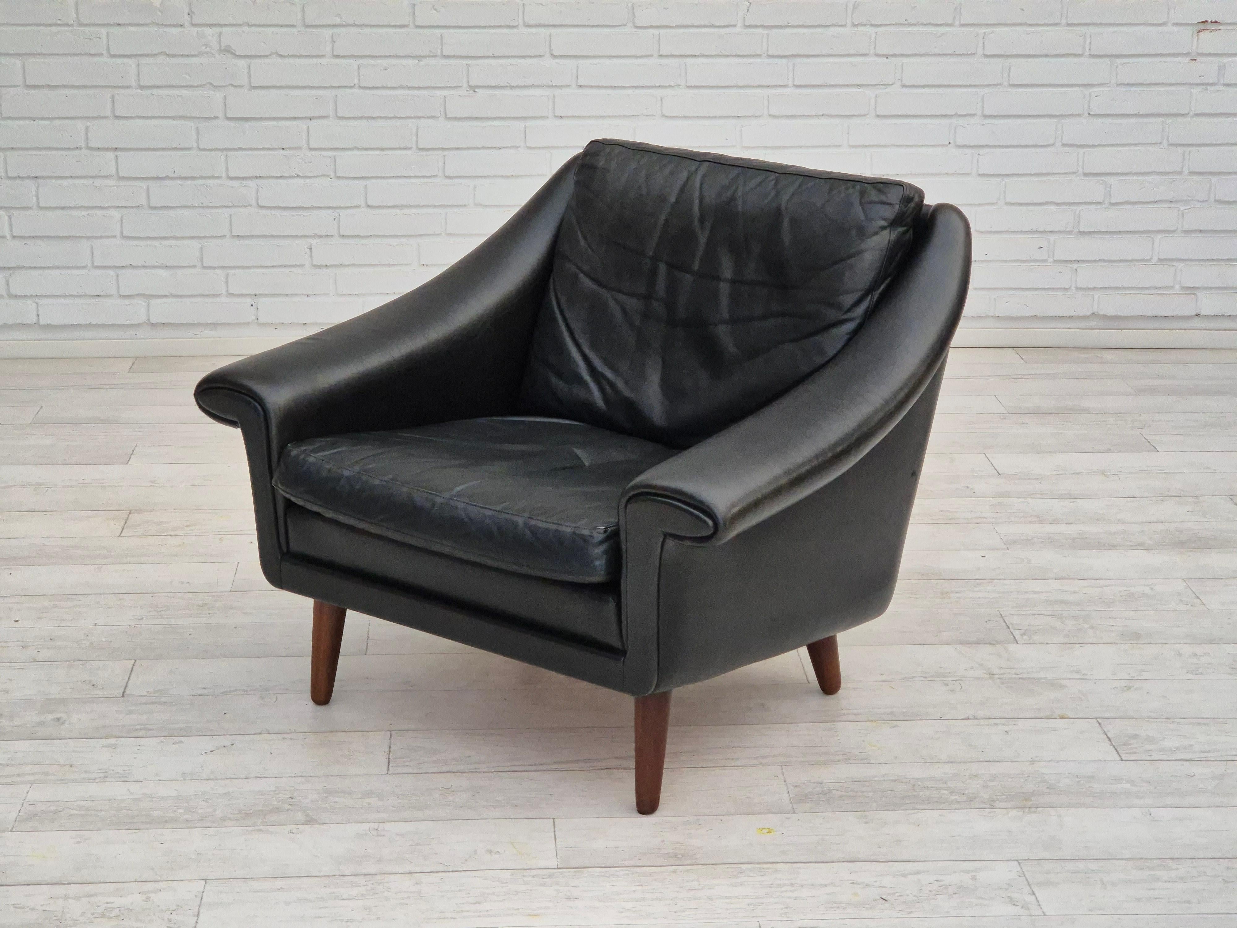1960s, Danish design, Aage Christiansen for Erhardsen & Andersen, lounge chairs. For Sale 7