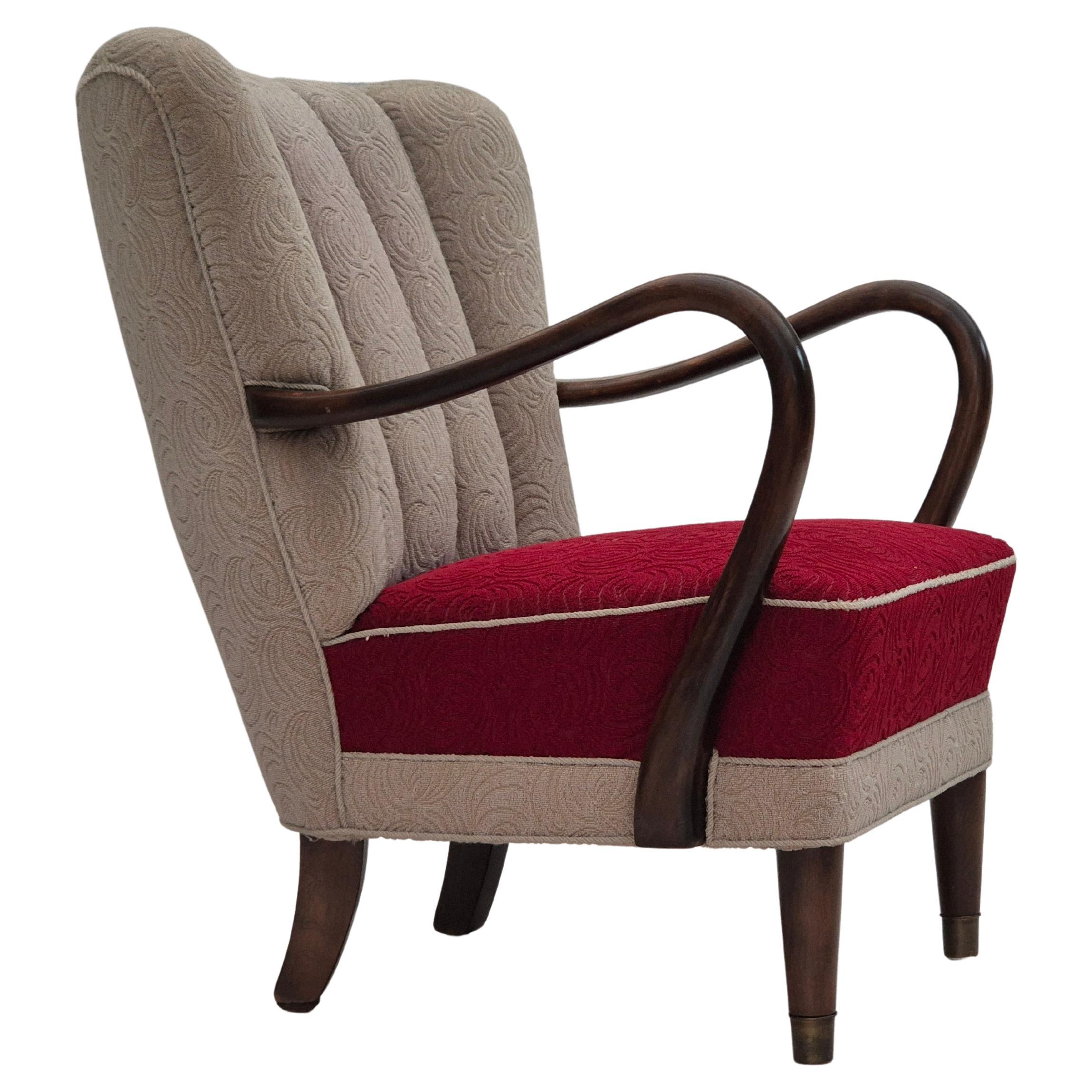 1960s, Danish design by Alfred Christensen, armchair in original condition.