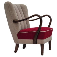 1960s, Danish design by Alfred Christensen, armchair in original condition.