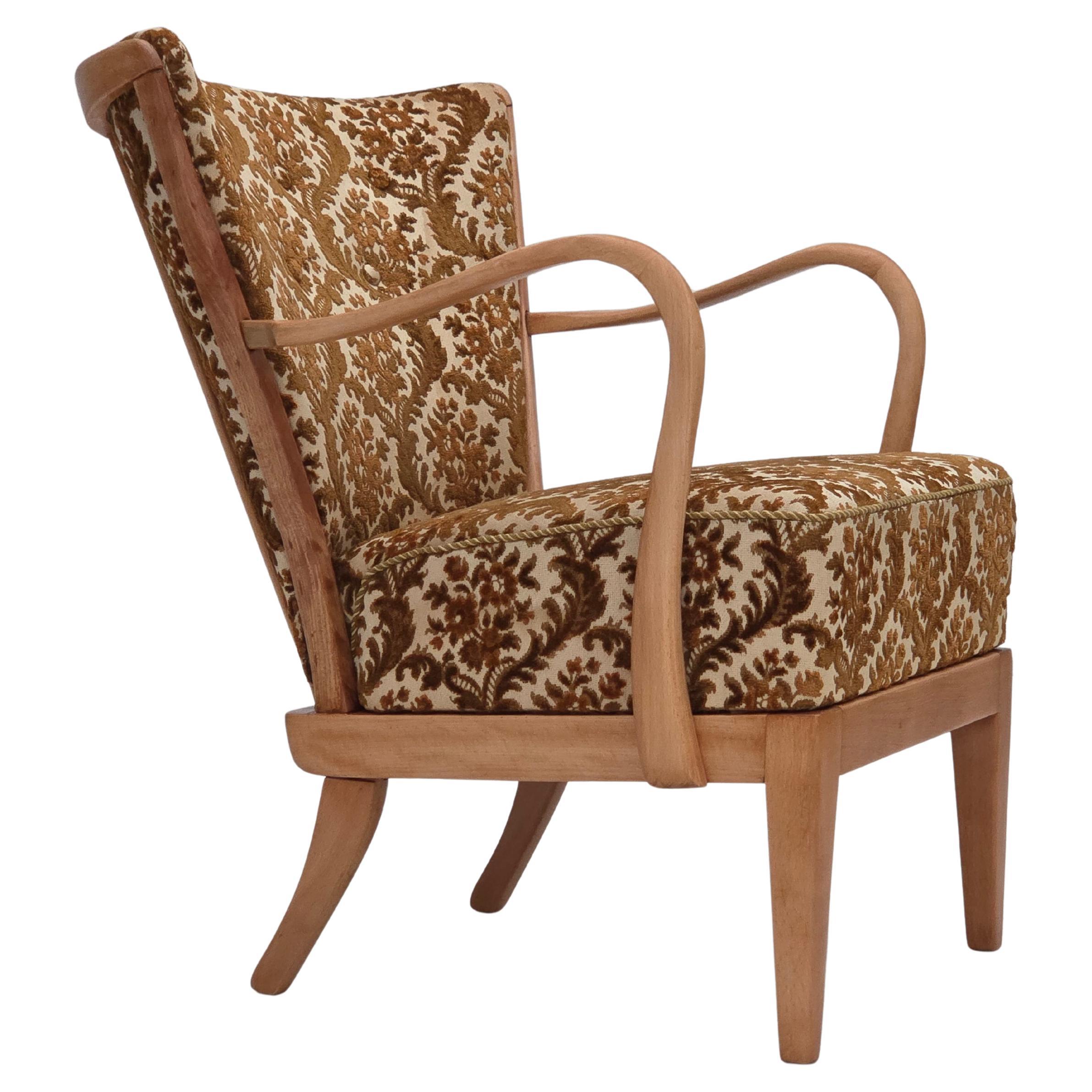 Années 1960, am designs danois par Alfred Christensen, fauteuil, Model No. 177.