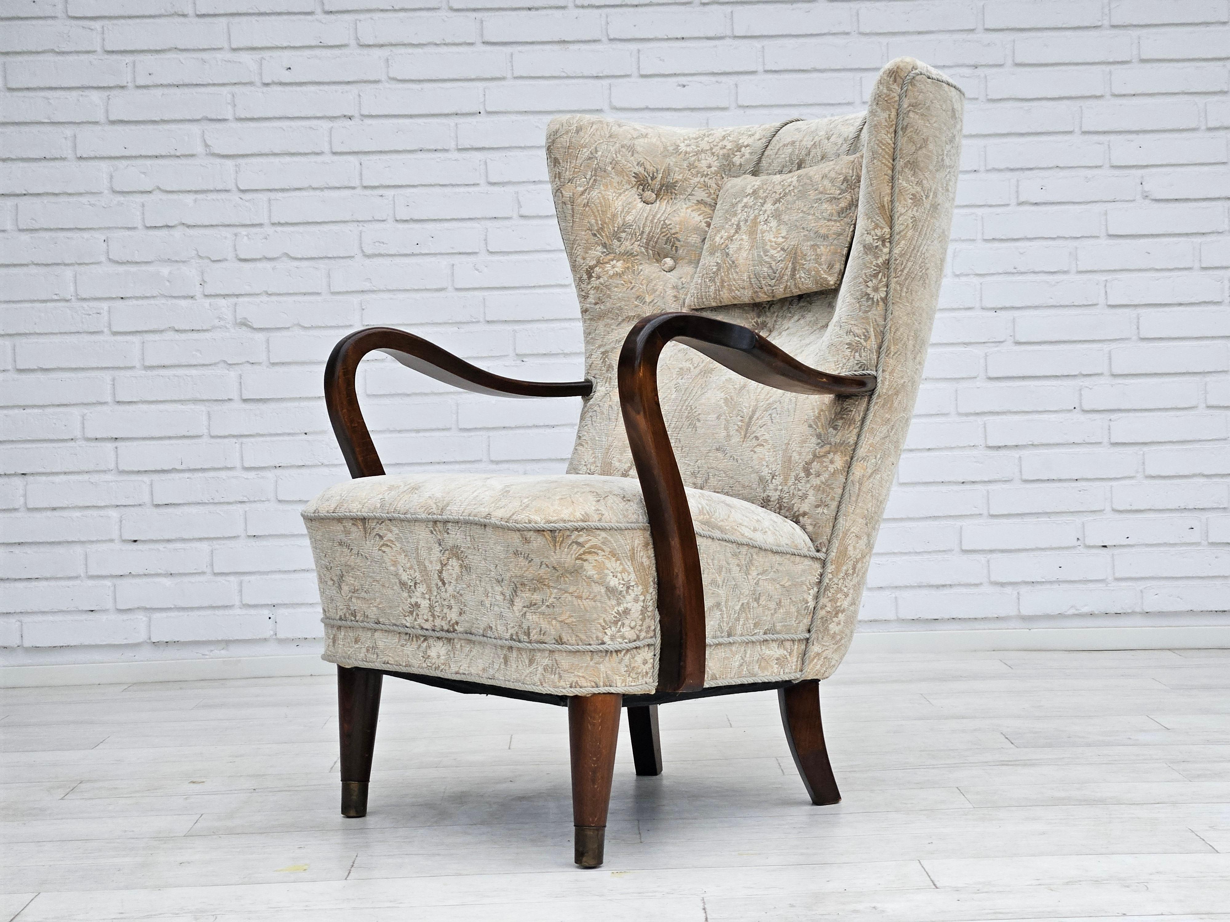Années 1960, design danois d'Alfred Christensen pour Design/One, fauteuil. en vente 9