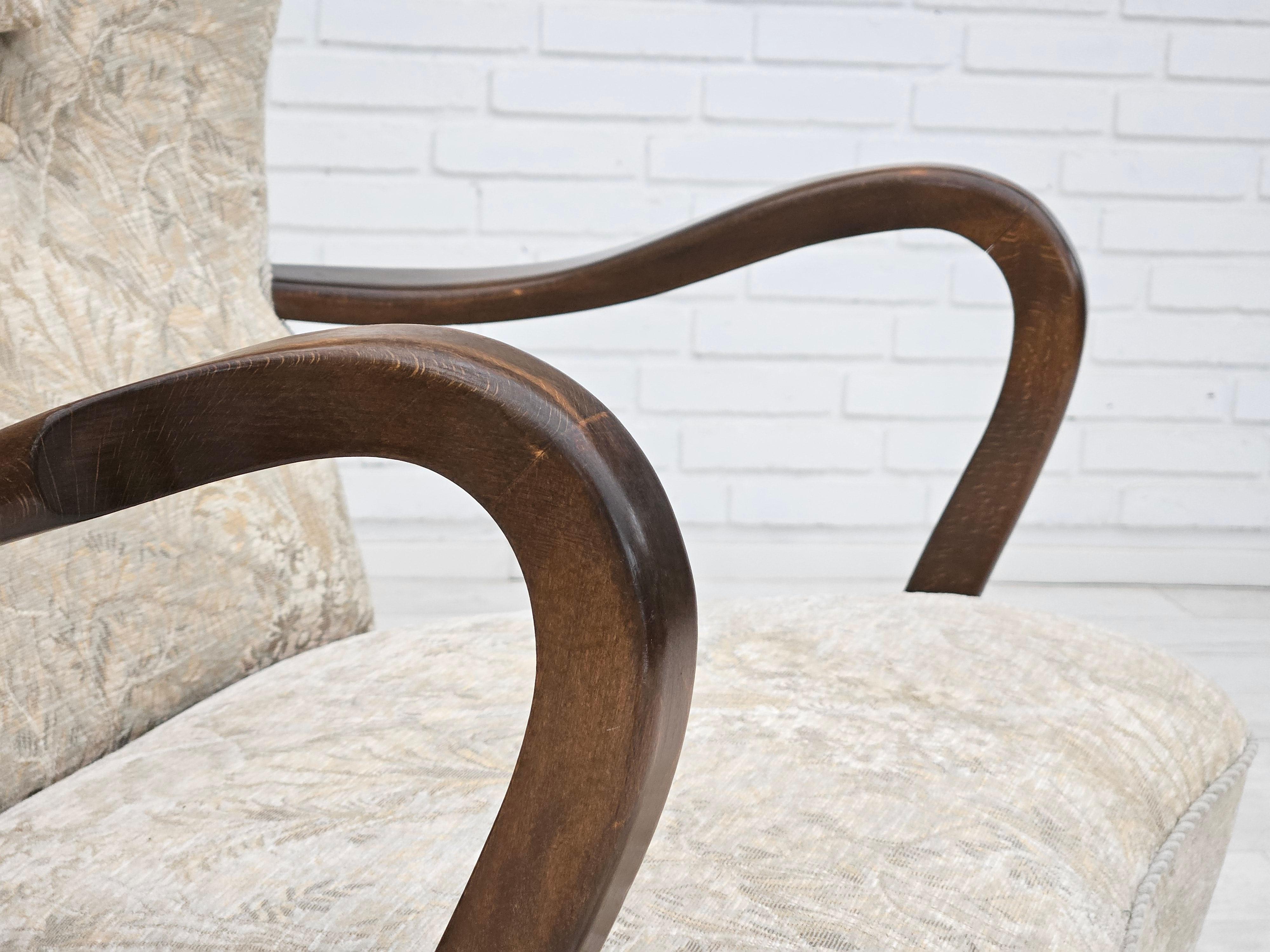 Scandinave moderne Années 1960, design danois d'Alfred Christensen pour Design/One, fauteuil. en vente