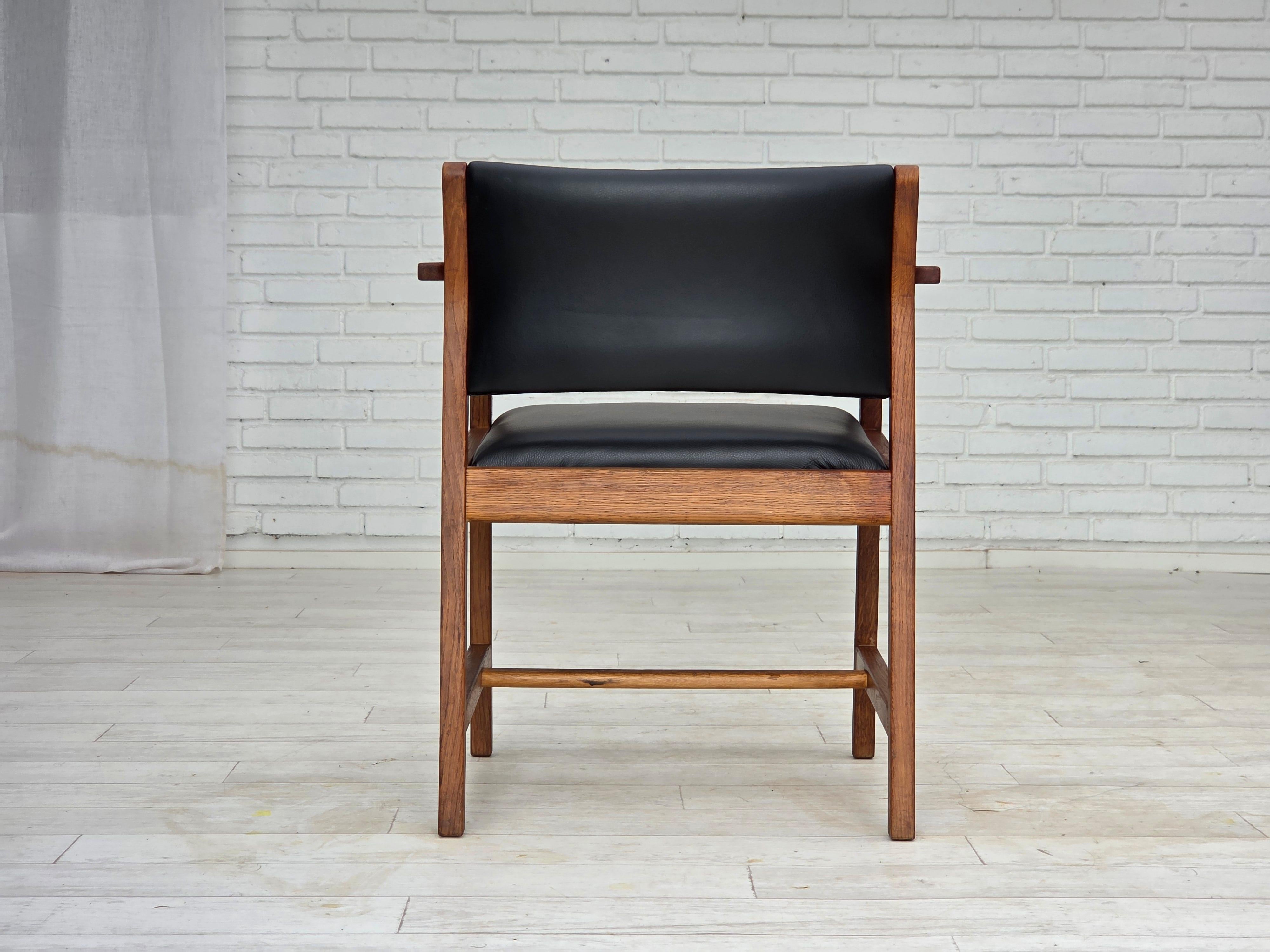 1960er Jahre, dänisches Design von Børge Mogensen, Modell BM 74, Satz mit 4 Stühlen. im Angebot 6