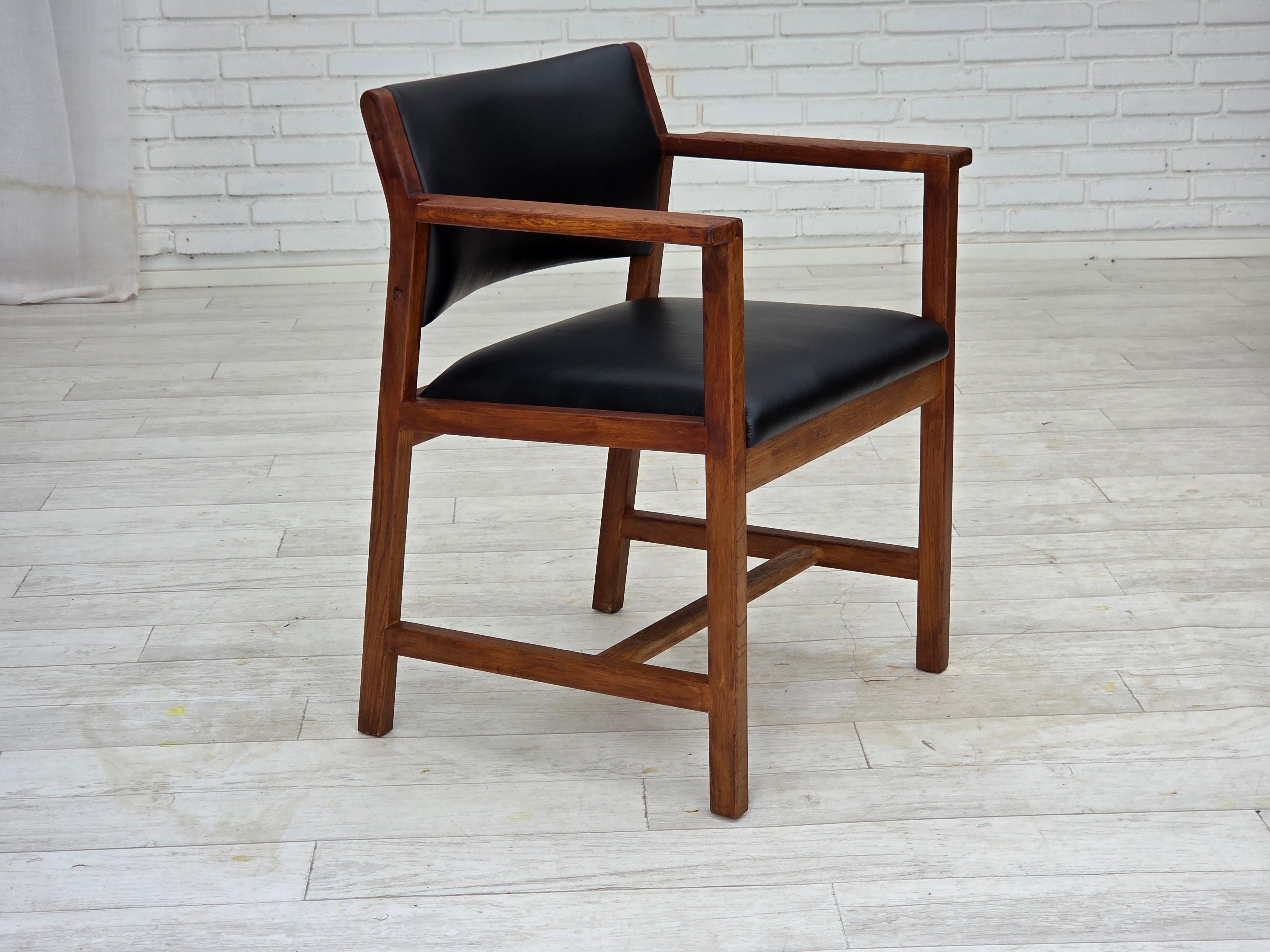1960er Jahre, dänisches Design von Børge Mogensen, Modell BM 74, Satz mit 4 Stühlen. im Zustand „Gut“ im Angebot in Tarm, 82