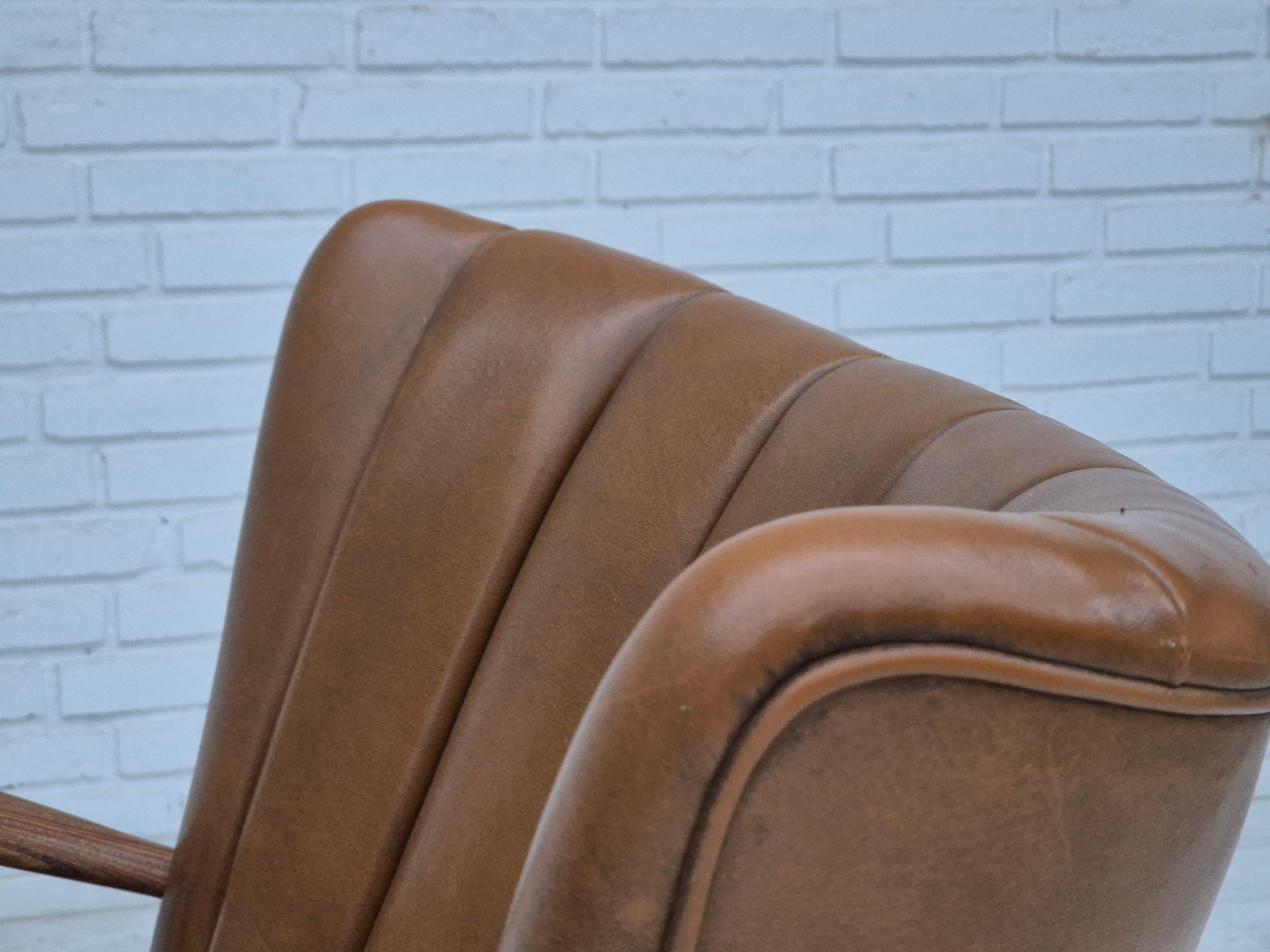 Fauteuil danois design Erhardsen & Andersen des années 1960, original, bois de teck. en vente 3
