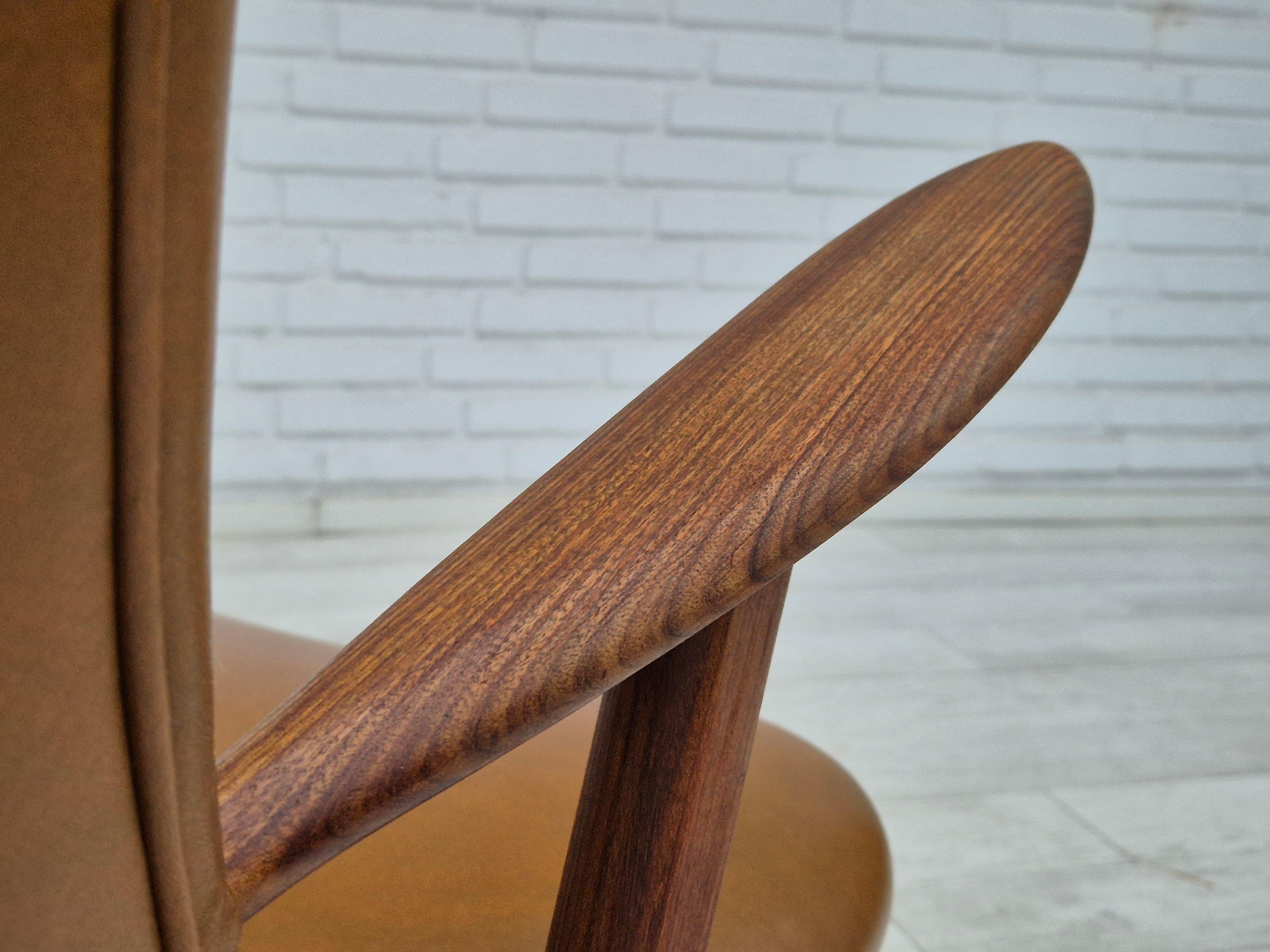 Fauteuil danois design Erhardsen & Andersen des années 1960, original, bois de teck. en vente 6
