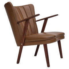 1960s, Danish design by Erhardsen & Andersen, armchair, original, teak wood.
