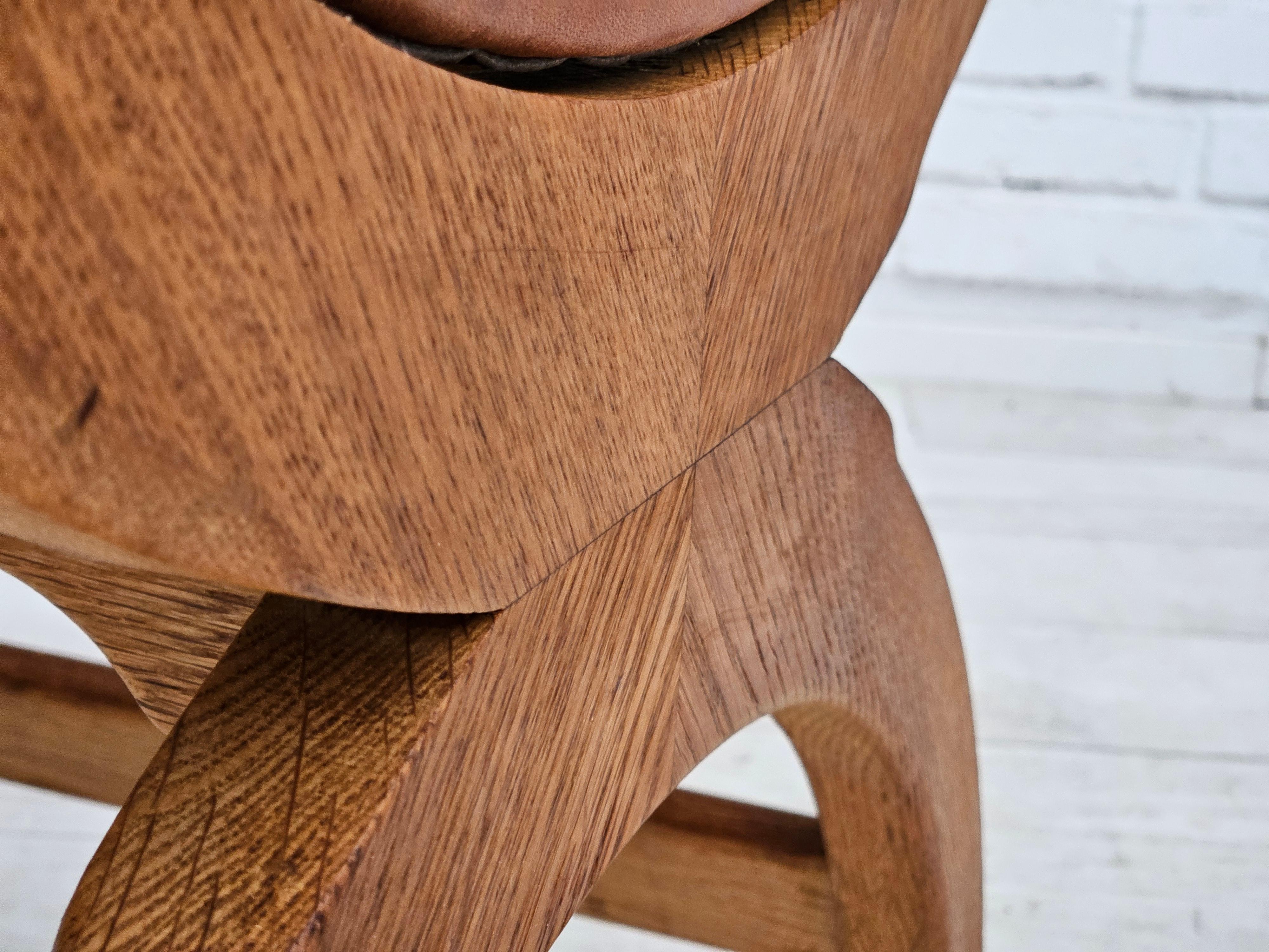 Anni '60, design danese di Henning Kjærnulf, poltrona imbottita. in vendita 5