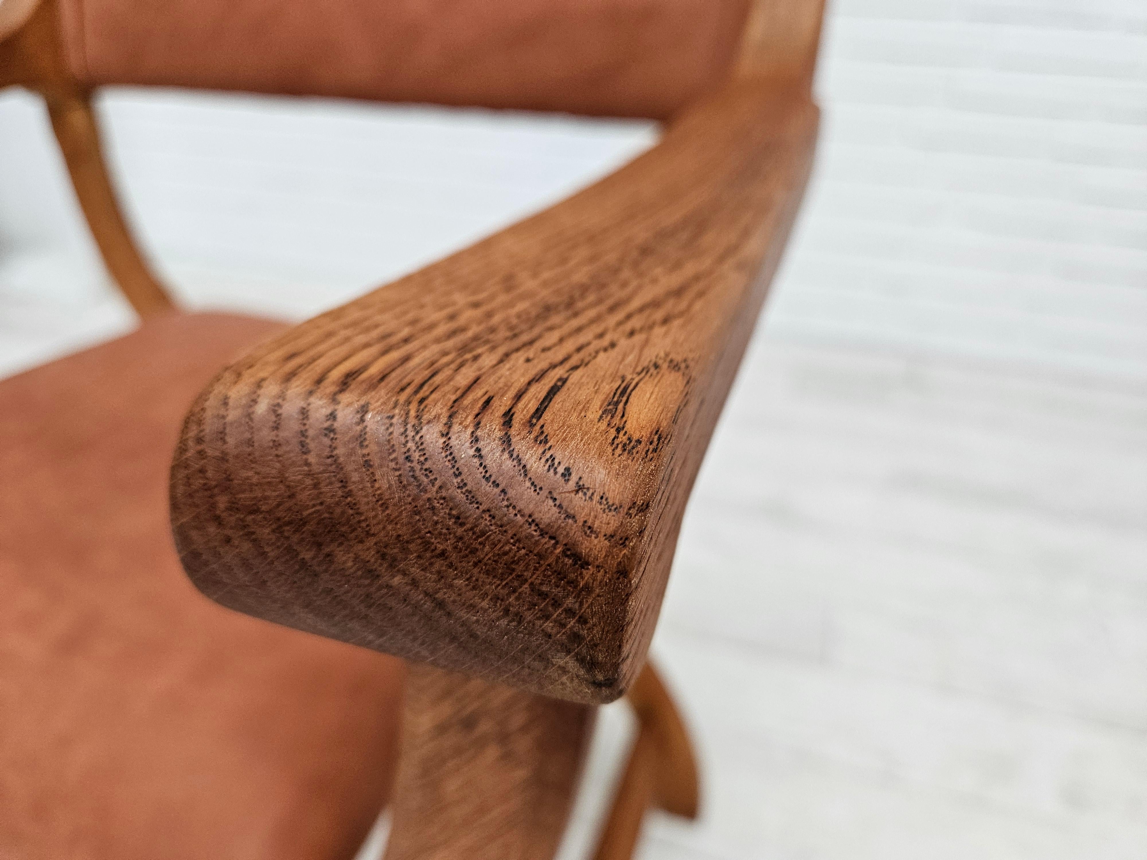 Anni '60, design danese di Henning Kjærnulf, poltrona imbottita. in vendita 6