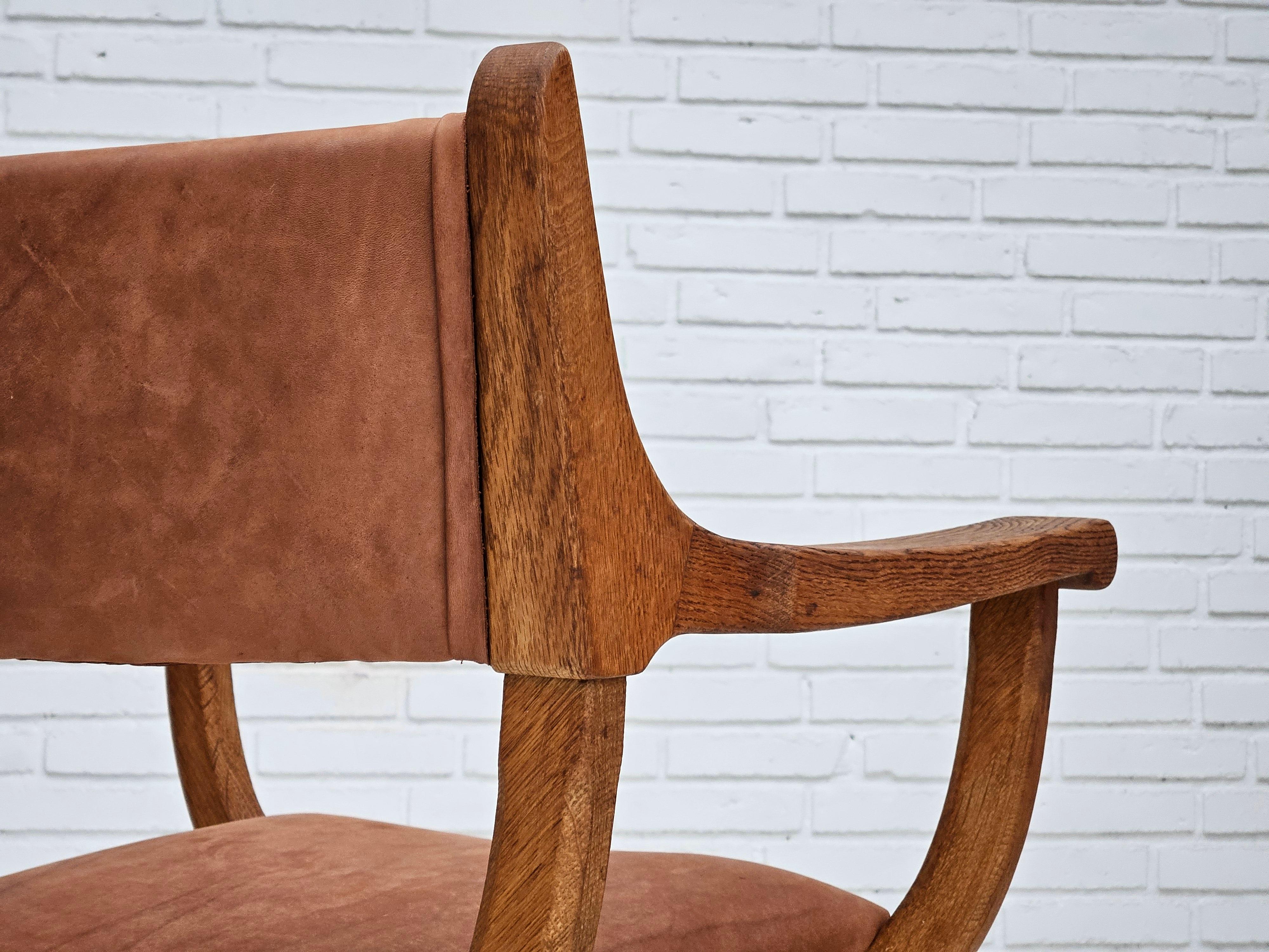 Anni '60, design danese di Henning Kjærnulf, poltrona imbottita. in vendita 11