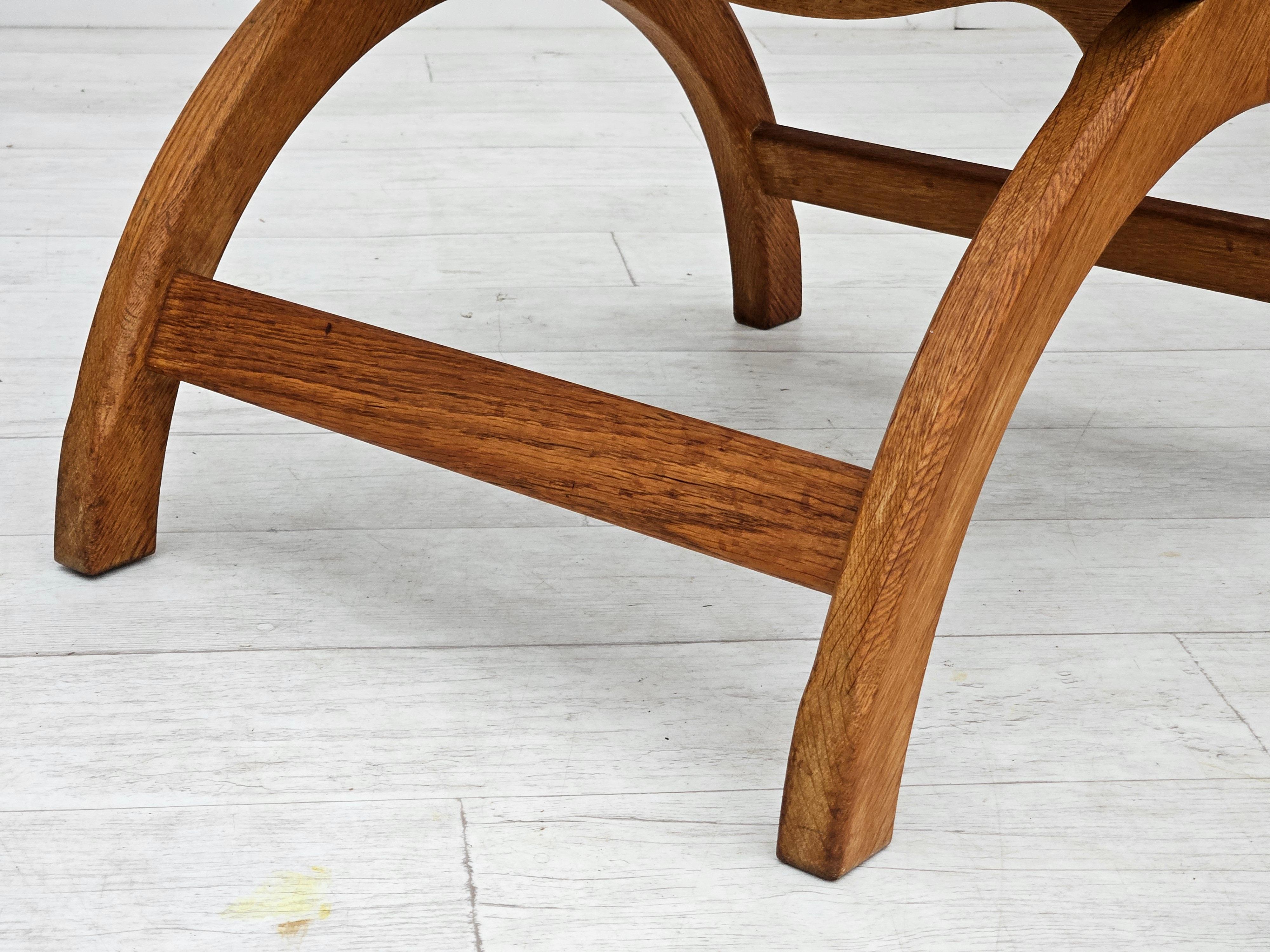 Anni '60, design danese di Henning Kjærnulf, poltrona imbottita. in vendita 12