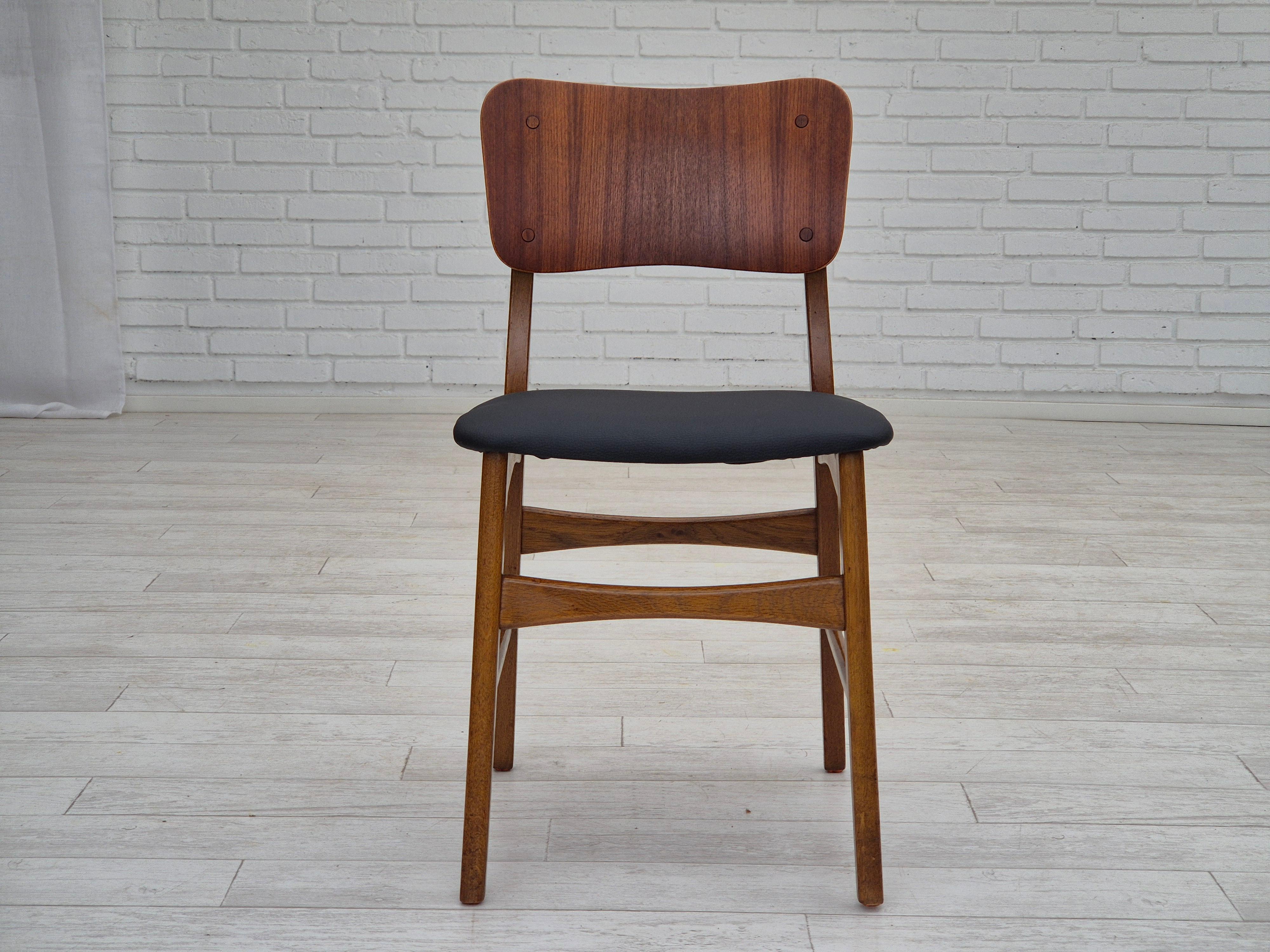 1960s, Danish design by Ib Kofod Larsen, Christensen & Larsen, set of chairs. 6
