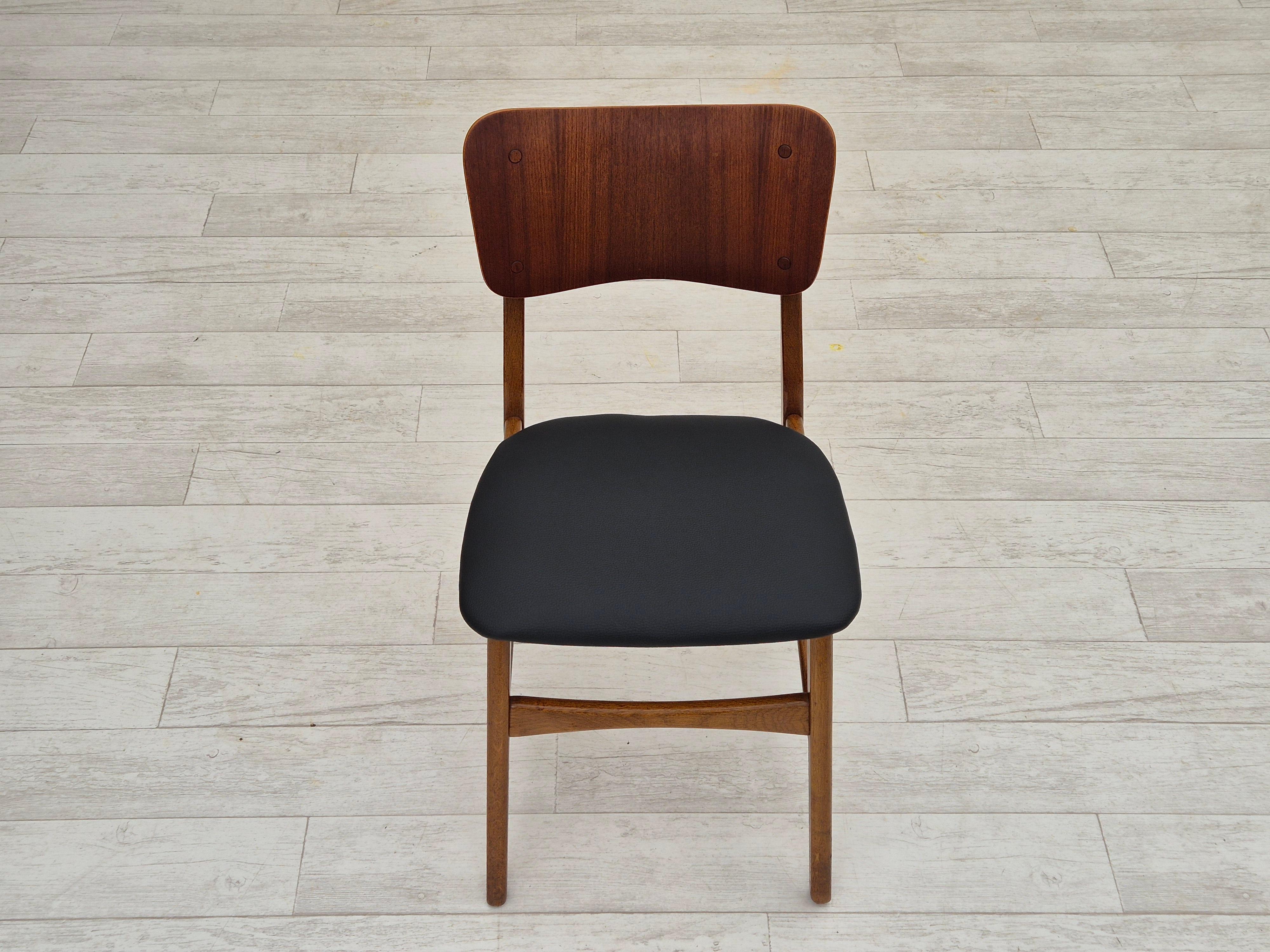 1960s, Danish design by Ib Kofod Larsen, Christensen & Larsen, set of chairs. 7