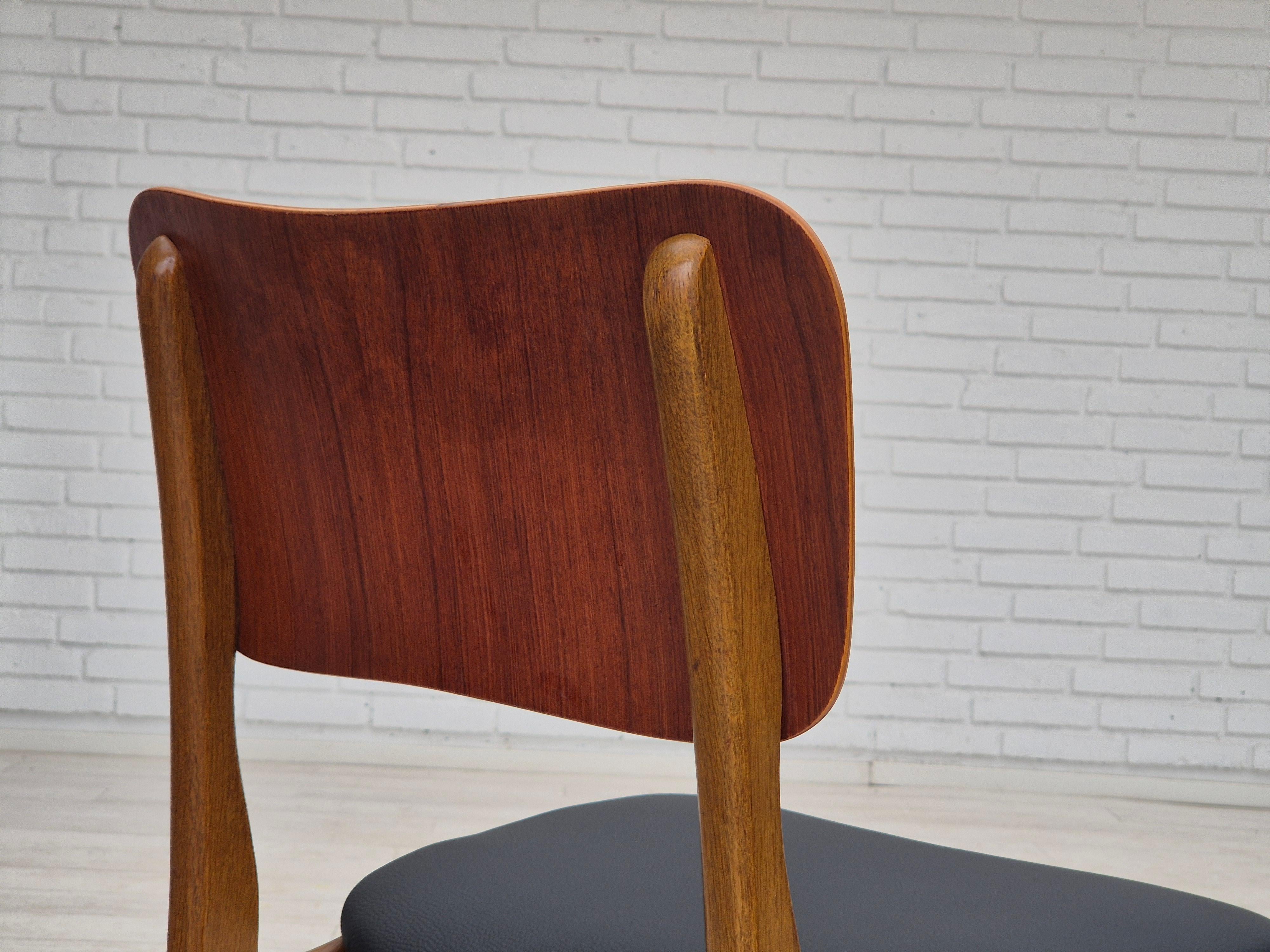 1960s, Danish design by Ib Kofod Larsen, Christensen & Larsen, set of chairs. 11