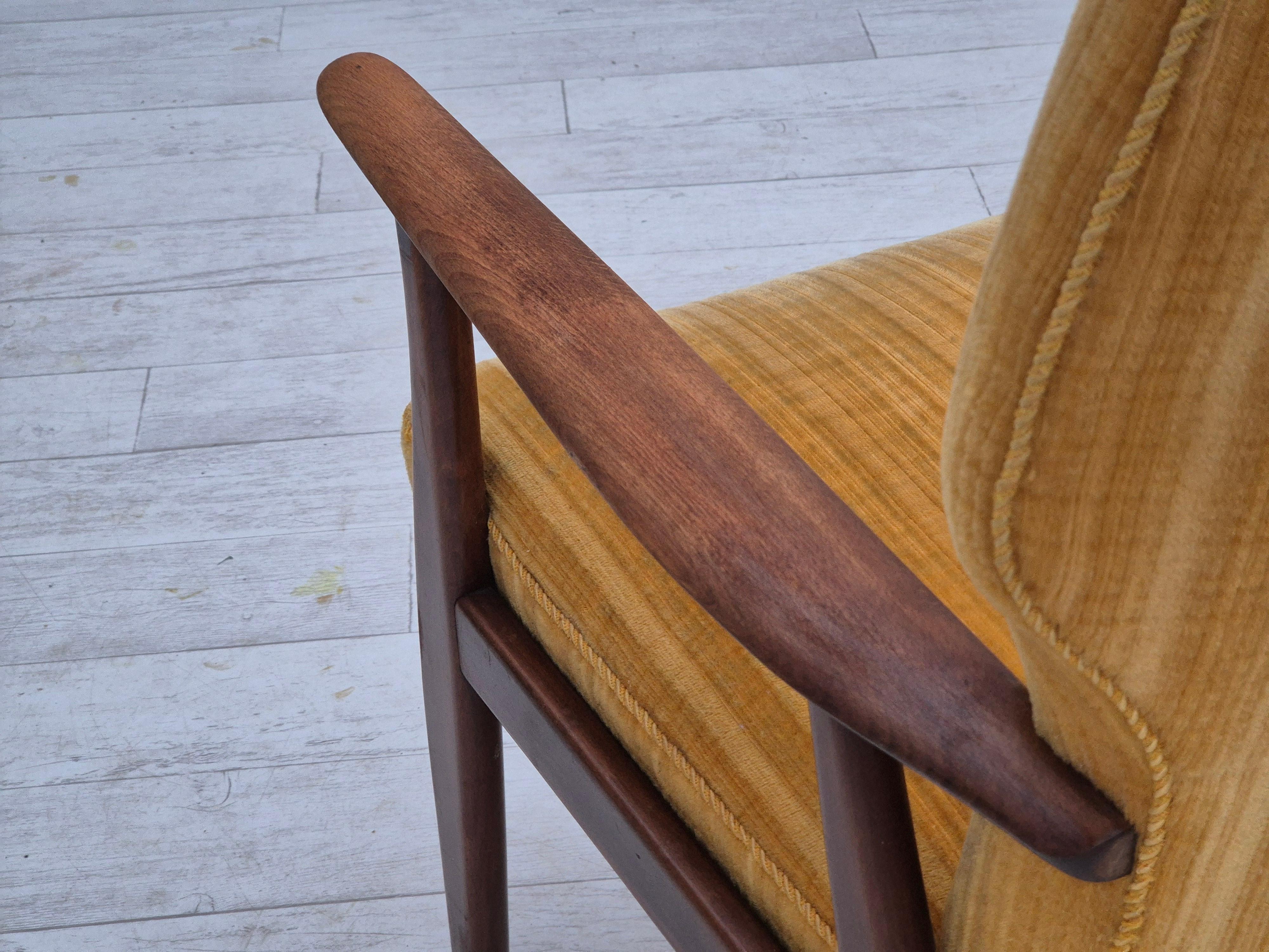 1960s, Danish design by Kurt Olsen, armchair model 230, original condition. en venta 8