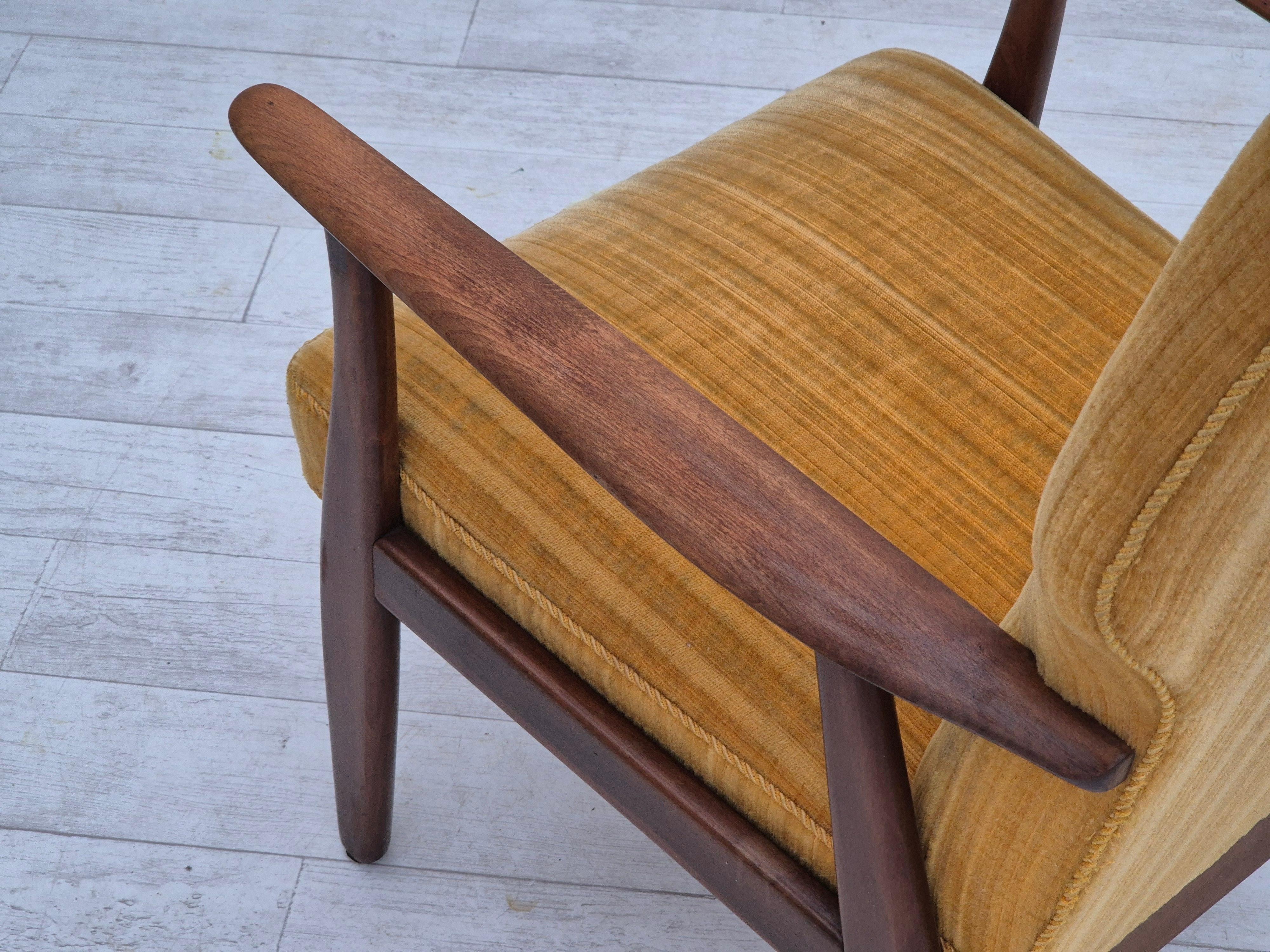 1960s, Danish design by Kurt Olsen, armchair model 230, original condition. en venta 9