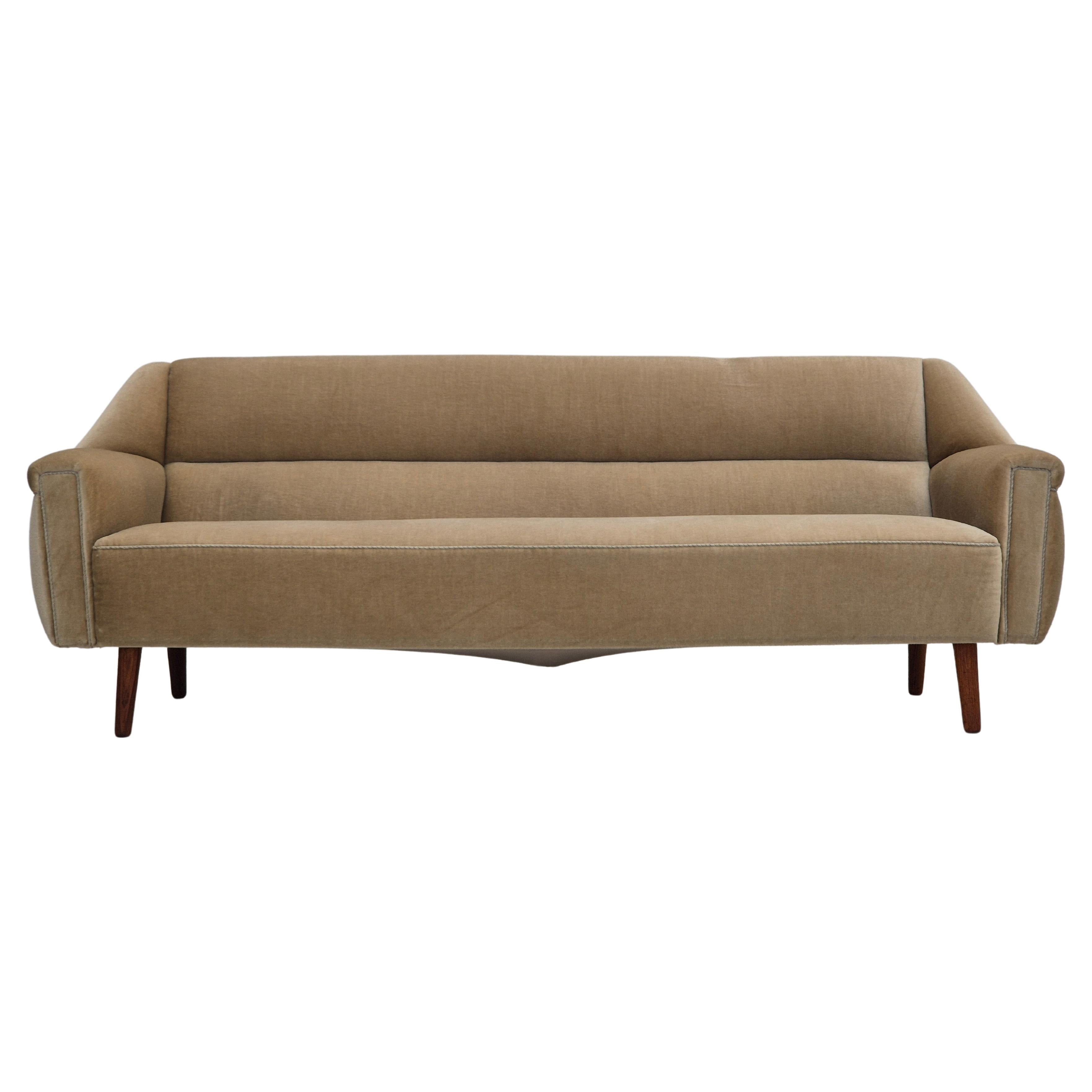 1960s, Danish design by Kurt Østervig, 3 seater sofa, model 57, original.