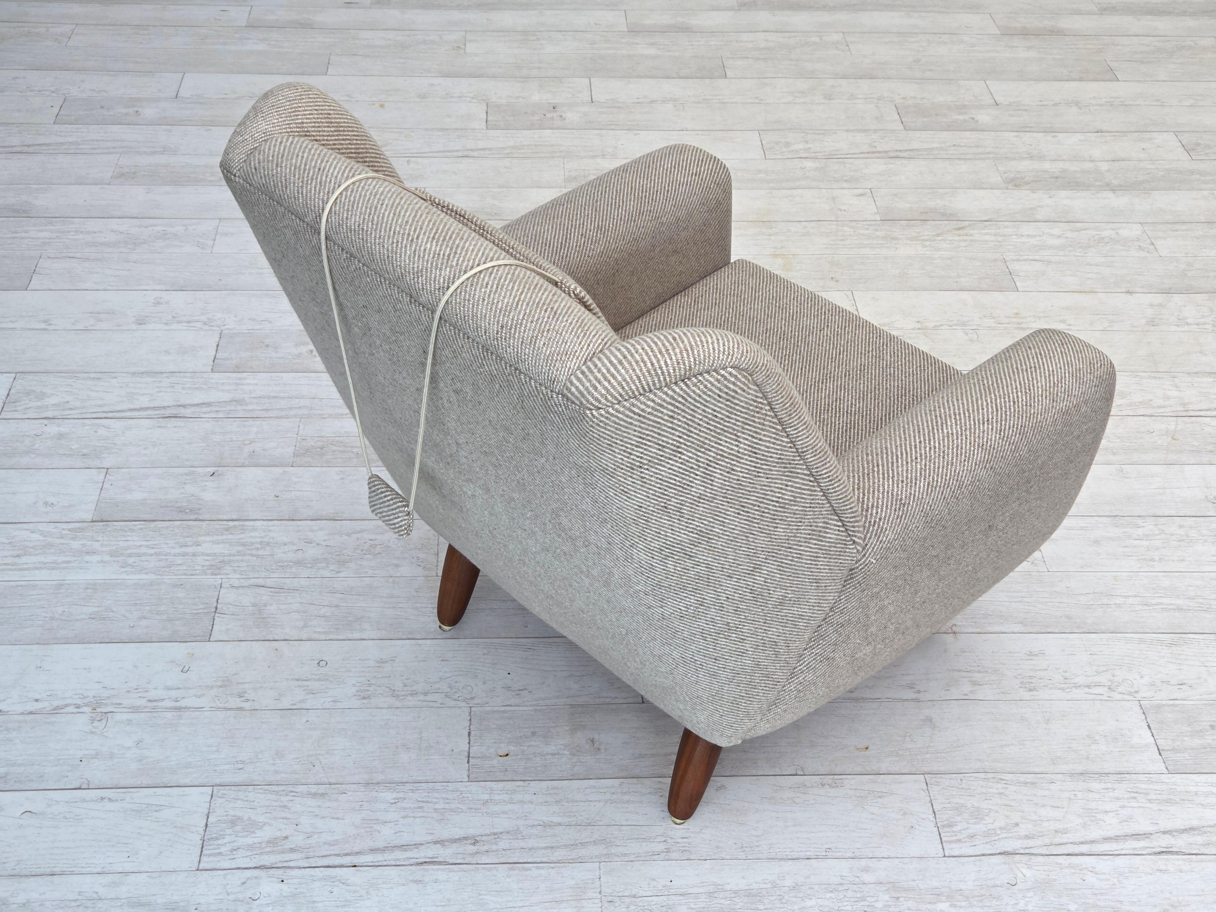 Anni '60, design danese di Kurt Østervig per Rolschau Møbler, poltrona modello 61. in vendita 9