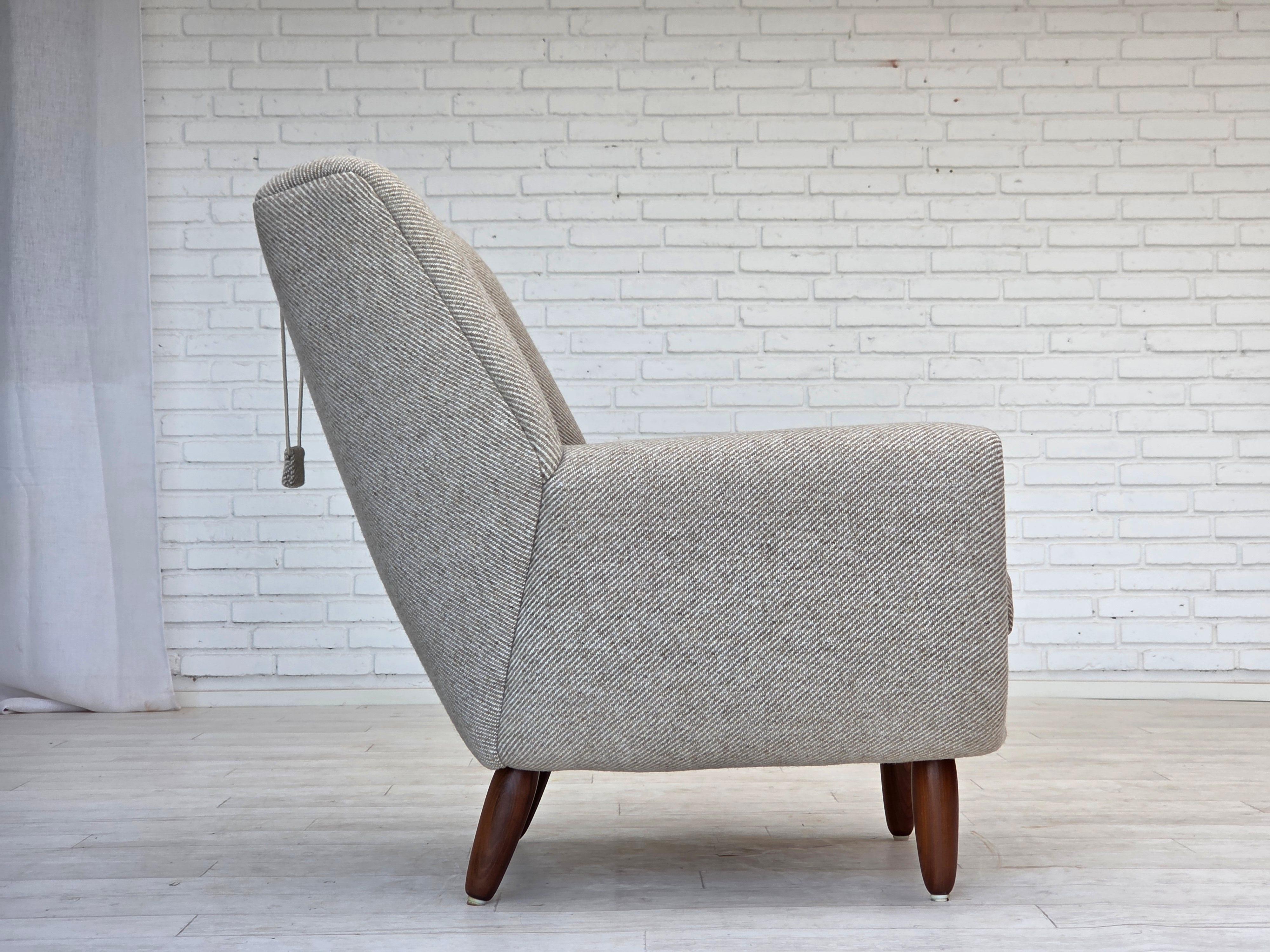 Danese Anni '60, design danese di Kurt Østervig per Rolschau Møbler, poltrona modello 61. in vendita