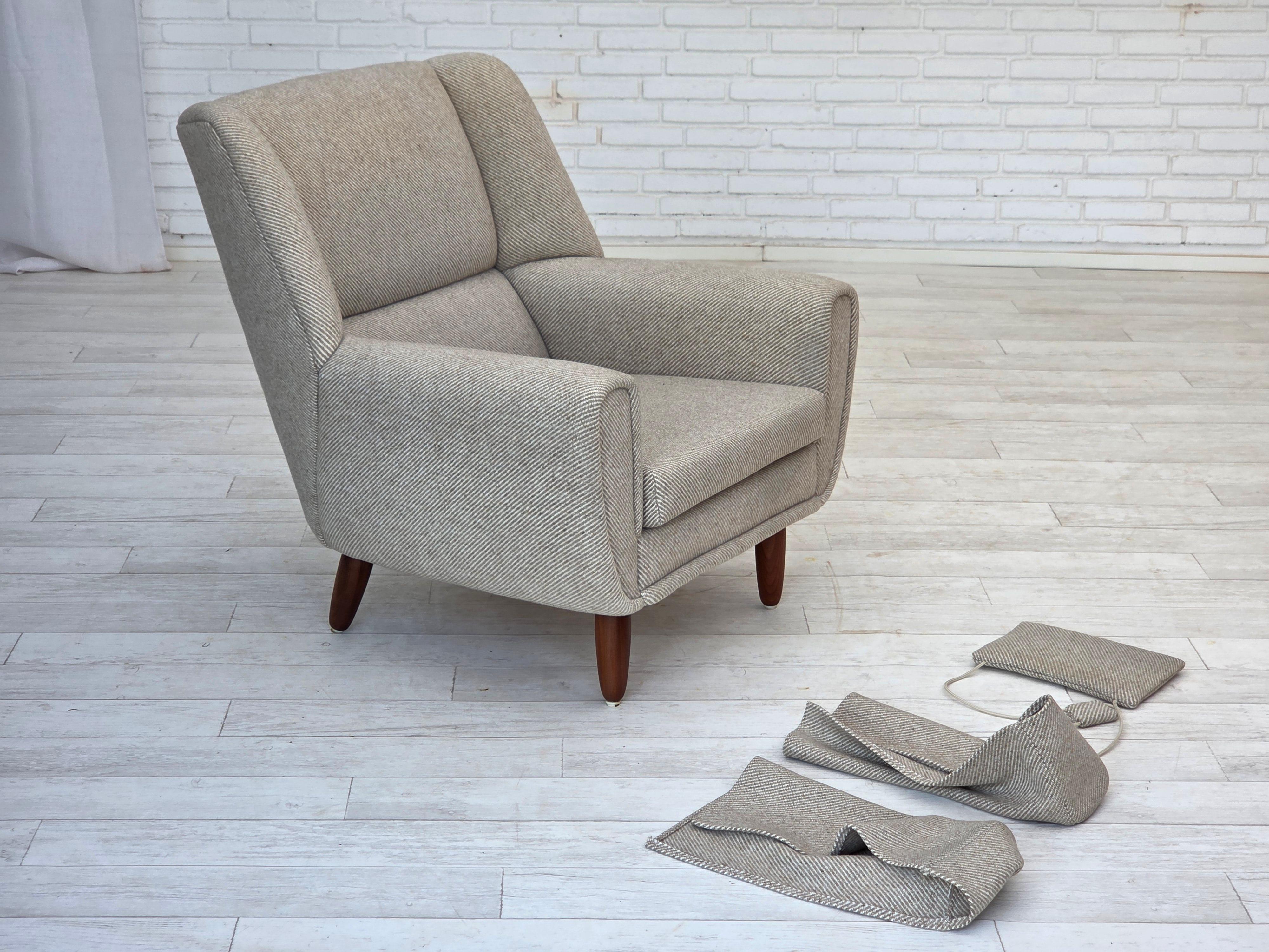 Anni '60, design danese di Kurt Østervig per Rolschau Møbler, poltrona modello 61. in vendita 2