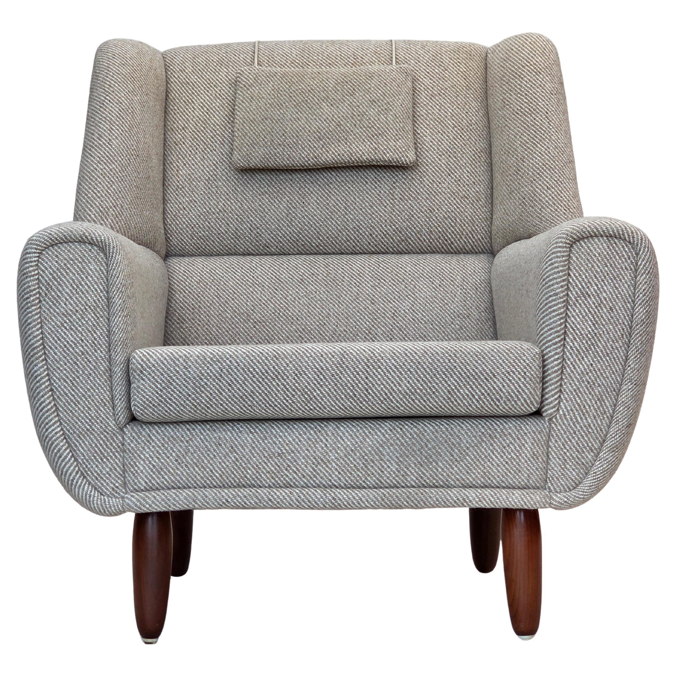 1960s, Danish design by Kurt Østervig for Rolschau Møbler, armchair model 61.