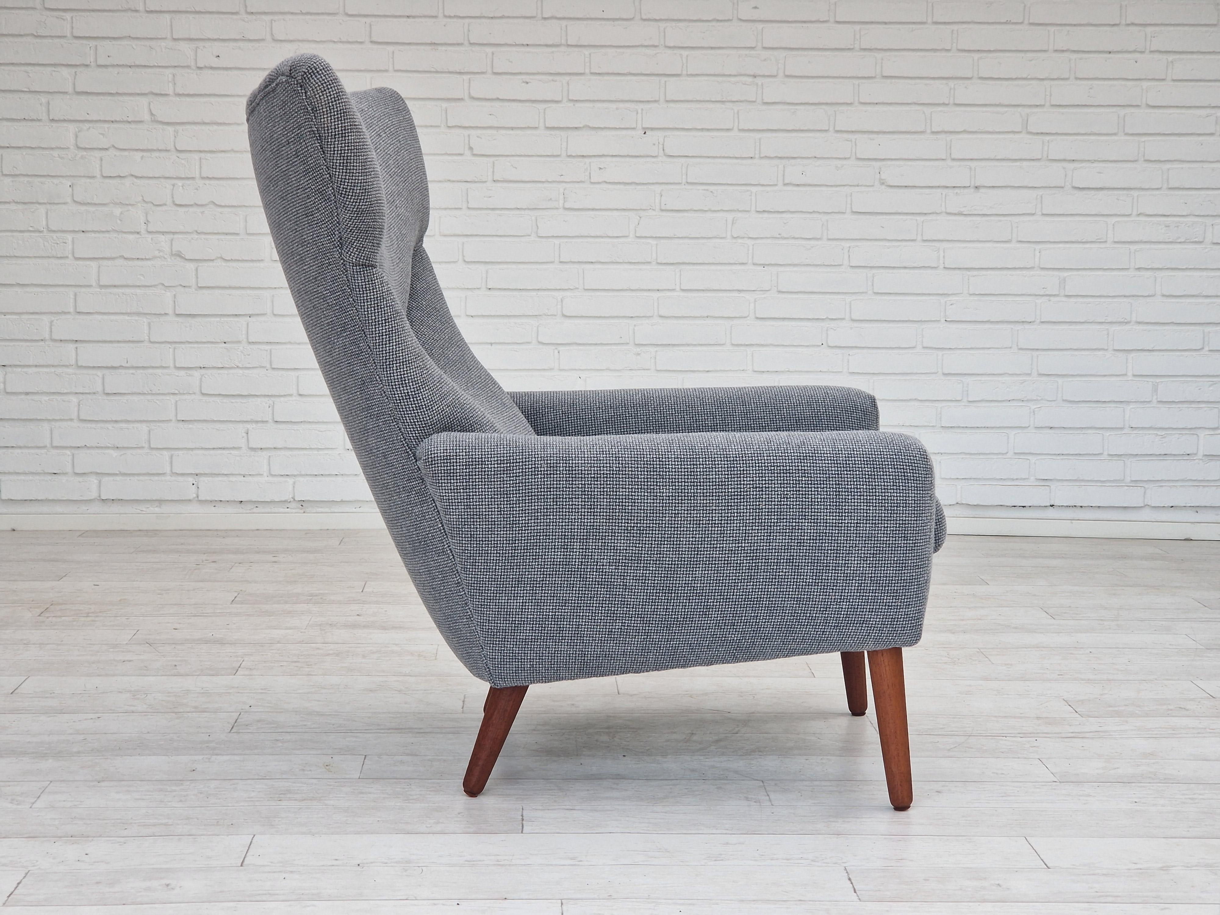Mid-20th Century 1960s Danish design by Kurt Østervig for Rolschau Møbler, relaxchair.