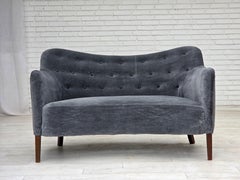 1960s, Danish design by Slagelse Møbelværk, sofa, model 185, reupholstered.