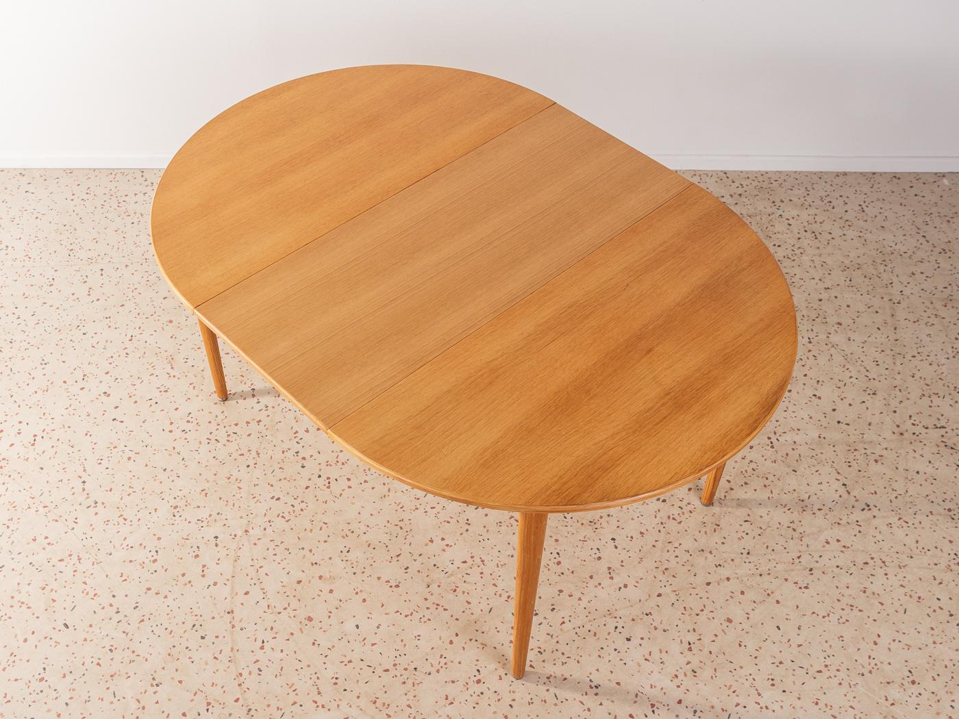 1960s Danish Design Extendable Dining Table For Sale 1