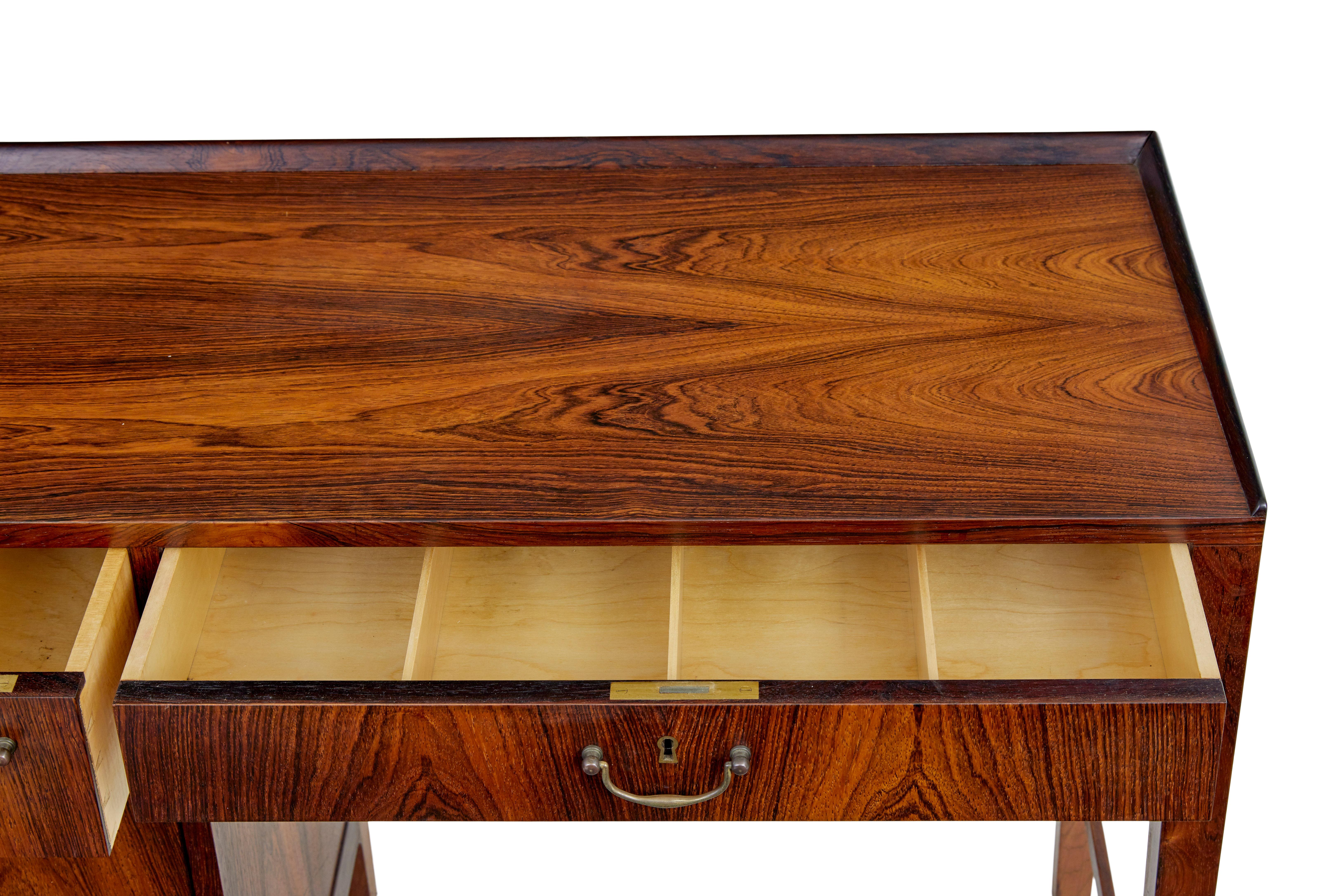 1960s danish design palisander dressing sideboard by Frode Holm For Sale 2