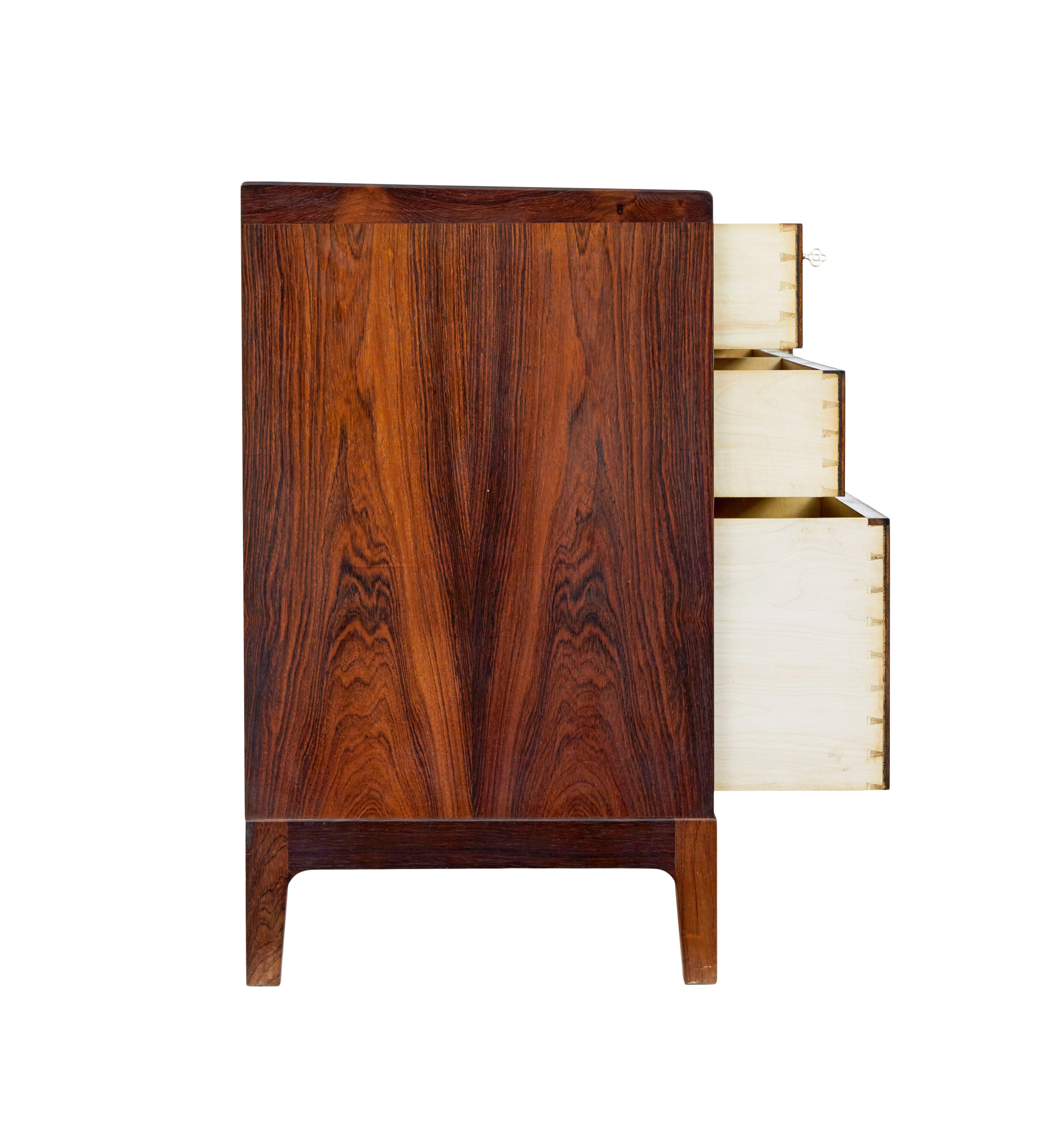 Danese Credenza in palissandro di Frode Holm, design danese anni '60 in vendita