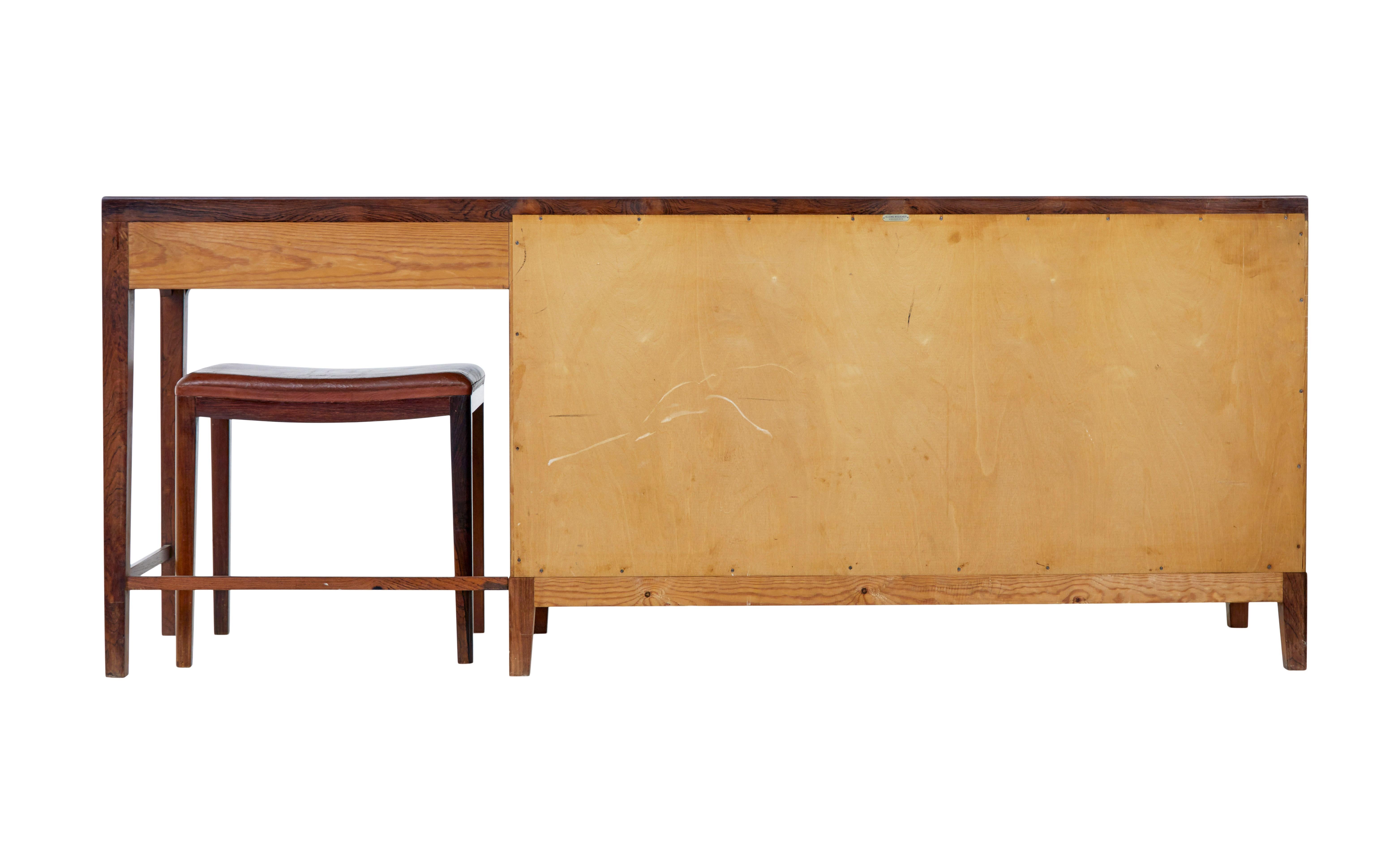 Fatto a mano Credenza in palissandro di Frode Holm, design danese anni '60 in vendita