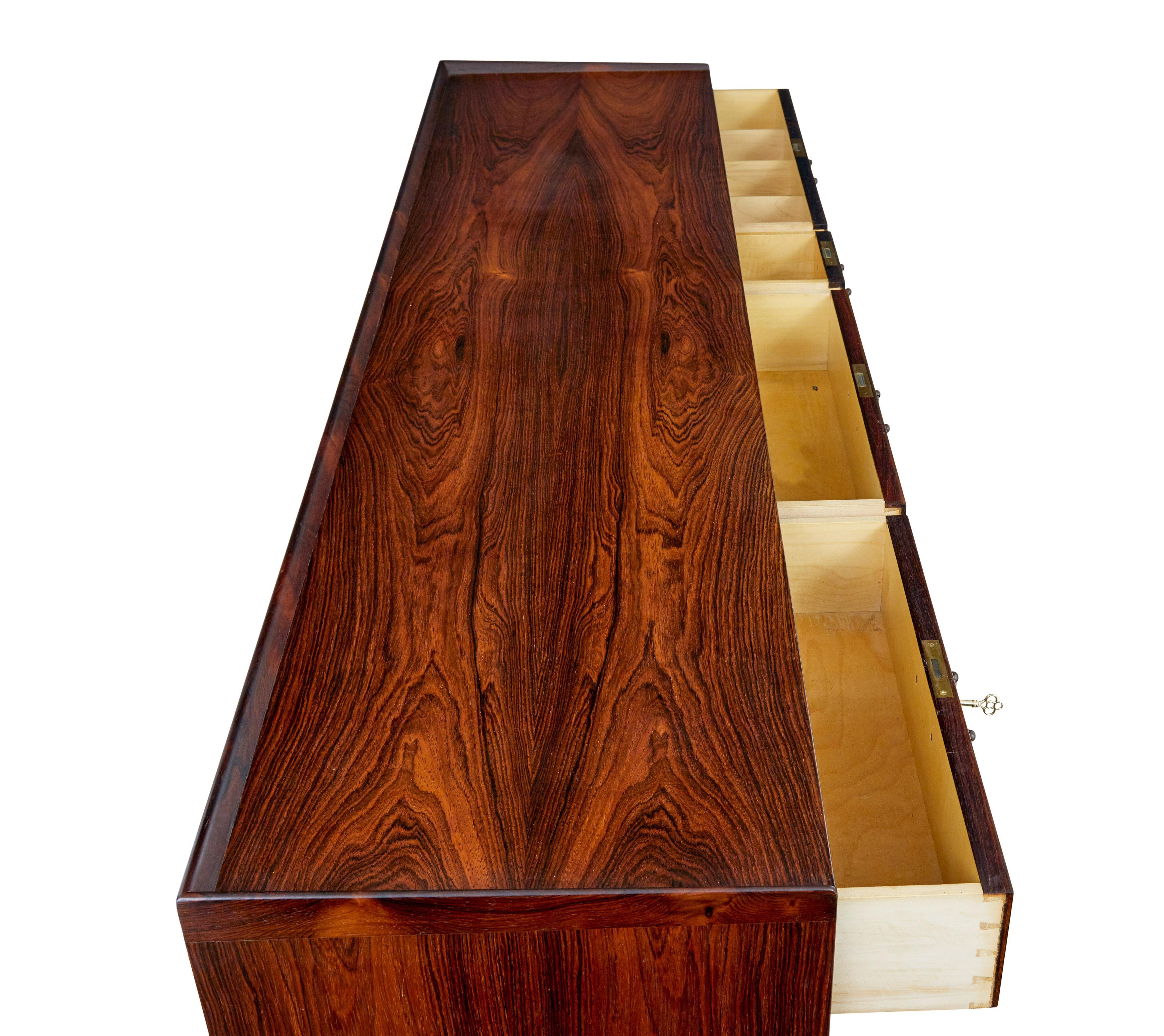 Palissandro Credenza in palissandro di Frode Holm, design danese anni '60 in vendita