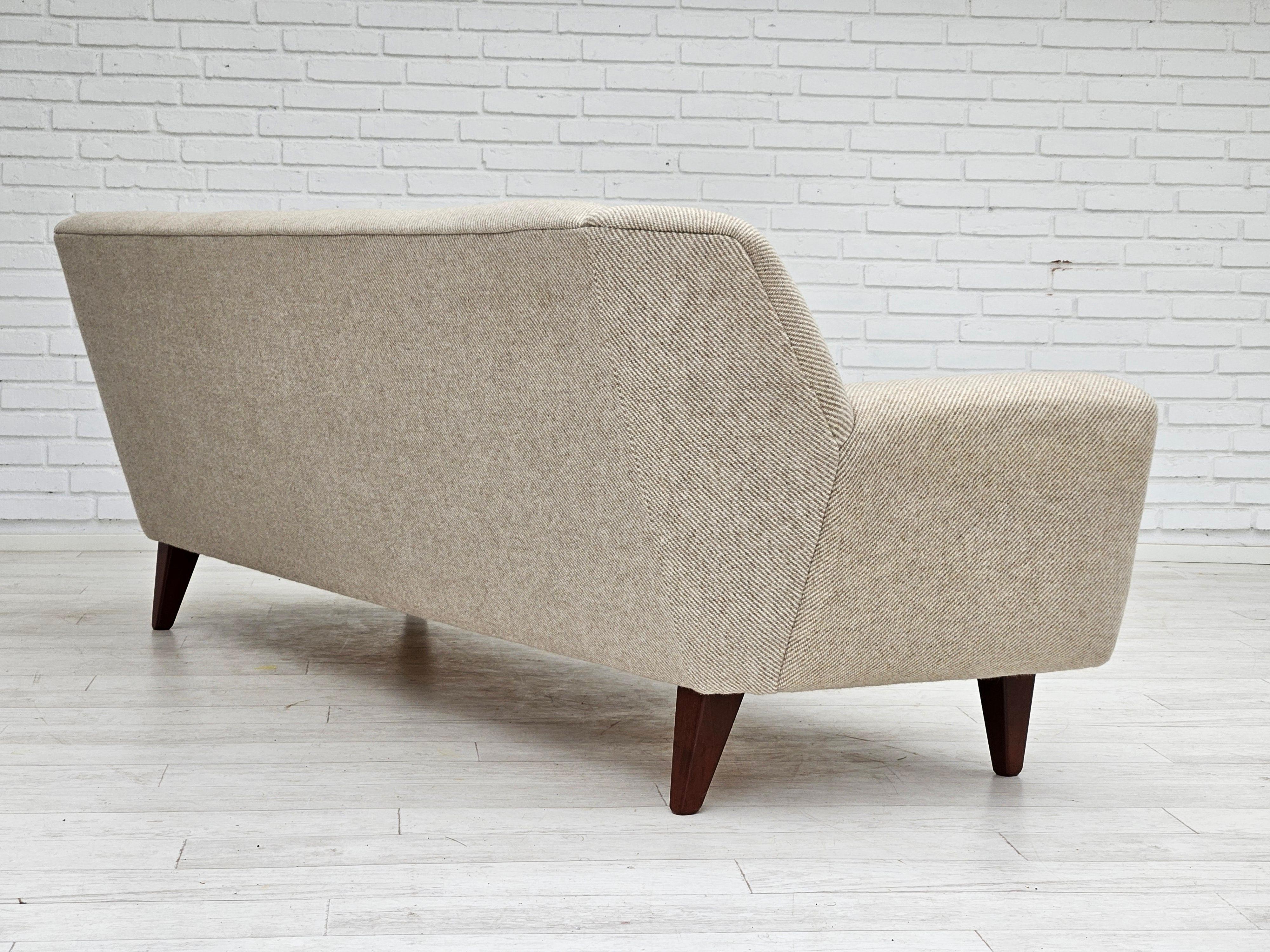 Mid-20th Century 1960s, Danish design sofa by Kurt Østervig model 61, original good condition.
