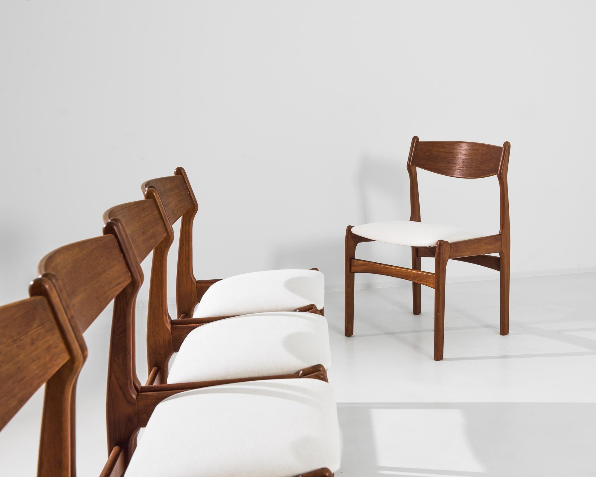 1960s Danish Dining Chairs by Erik Buch, Set of Six at 1stDibs
