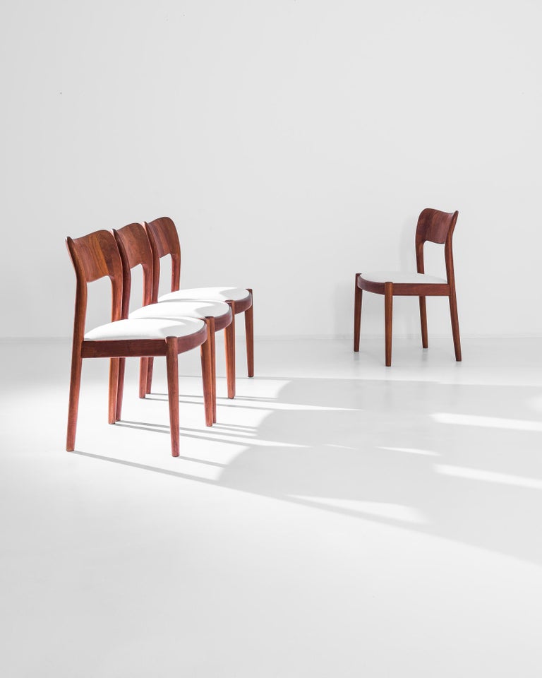 Mid-20th Century 1960s Danish Dining Chairs, ‘Ole’ by Niels Koefoed, Set of Four