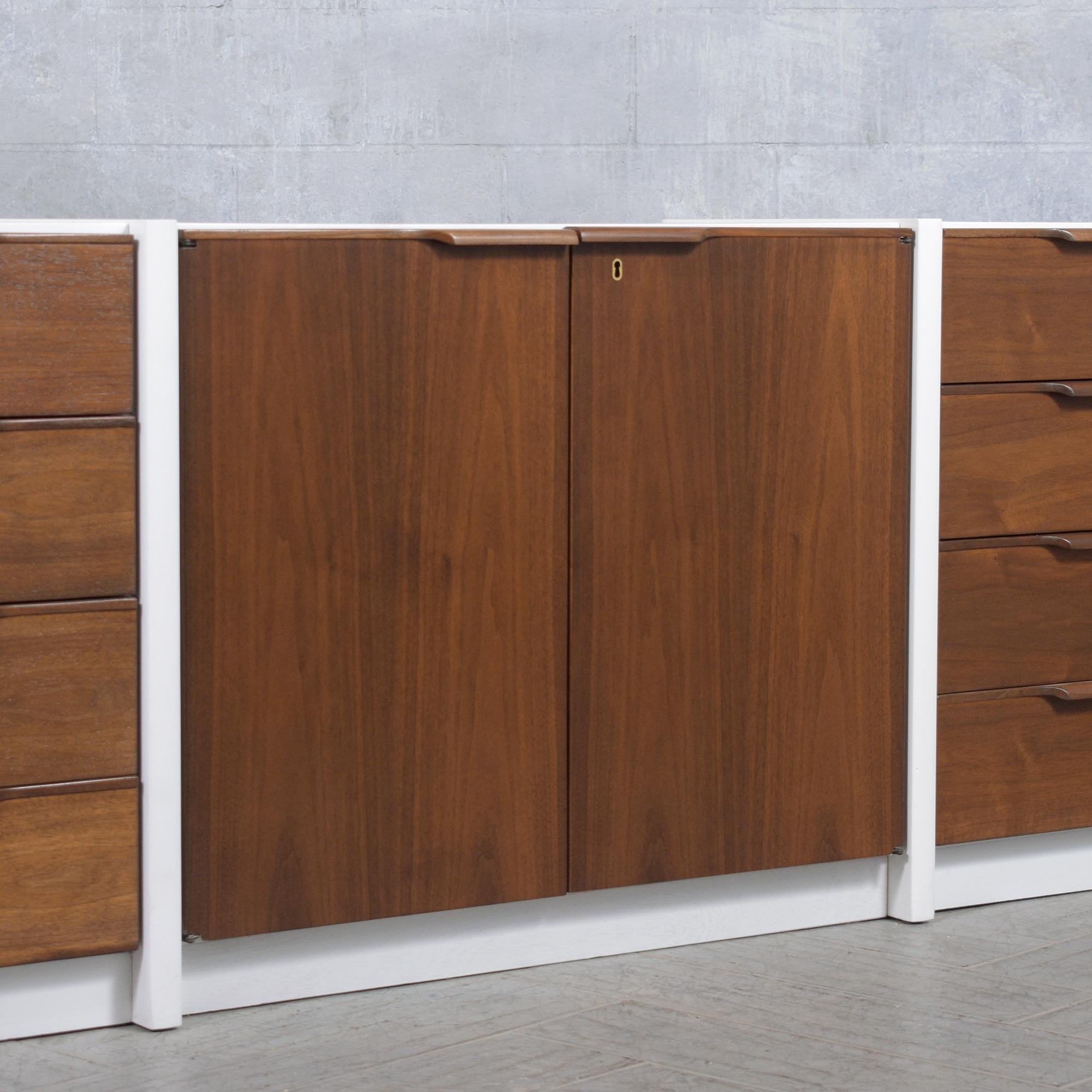 1960s Danish Executive Cabinet: Mid-Century Design and Craftsmanship For Sale 4