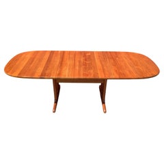 1960's Danish  extendable dining table