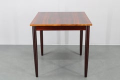 Table de salle à manger danoise à rallonge en palissandre des années 1960, 4 abattants, restaurée