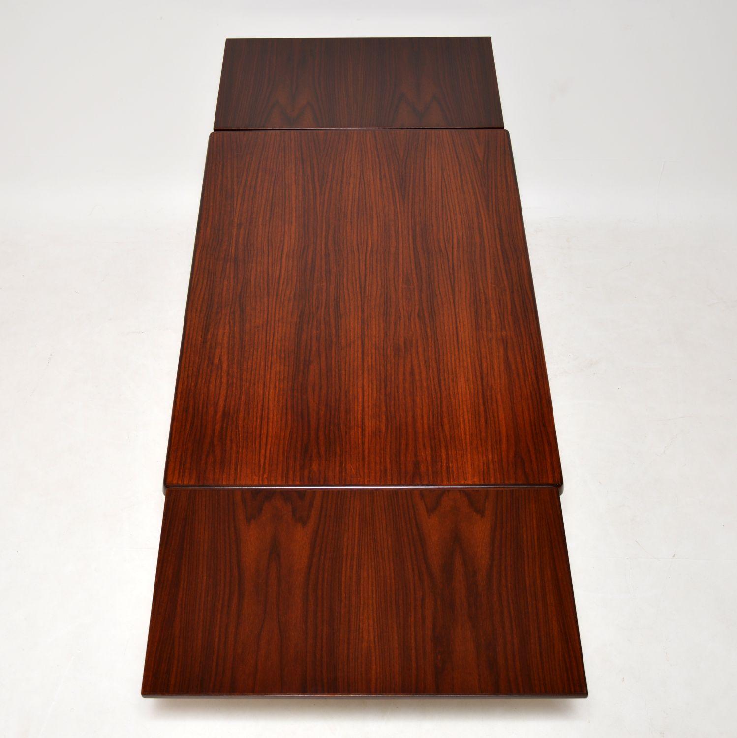 Mid-20th Century 1960s Danish Extending Dining Table by Henning Kjaernulf