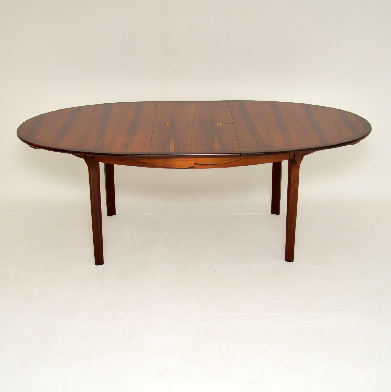 Mid-20th Century 1960s Danish Extending Dining Table