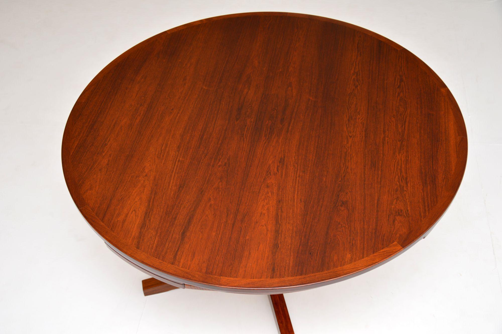 1960s Danish Flip Flap Lotus Dining Table by Dyrlund 4