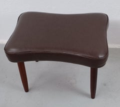 1960s Danish Footstool in Teak by Capri