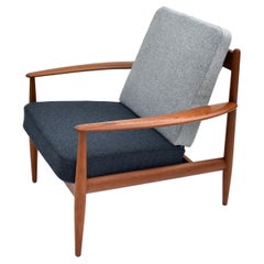 1960s Danish Grete Jalk Model 118 Teak Lounge Chair For France & Son