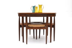1960s Danish Hans Olsen Dining Set For Frem Rojle Frem Mobelfabrik
