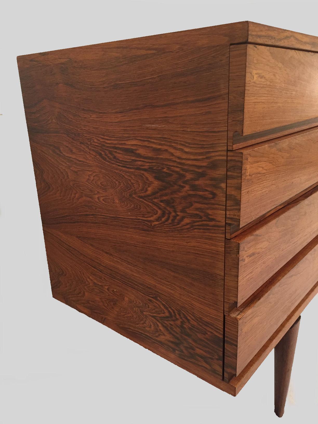 1960s Danish H.W. Klein Sideboard in Rosewood For Sale 3