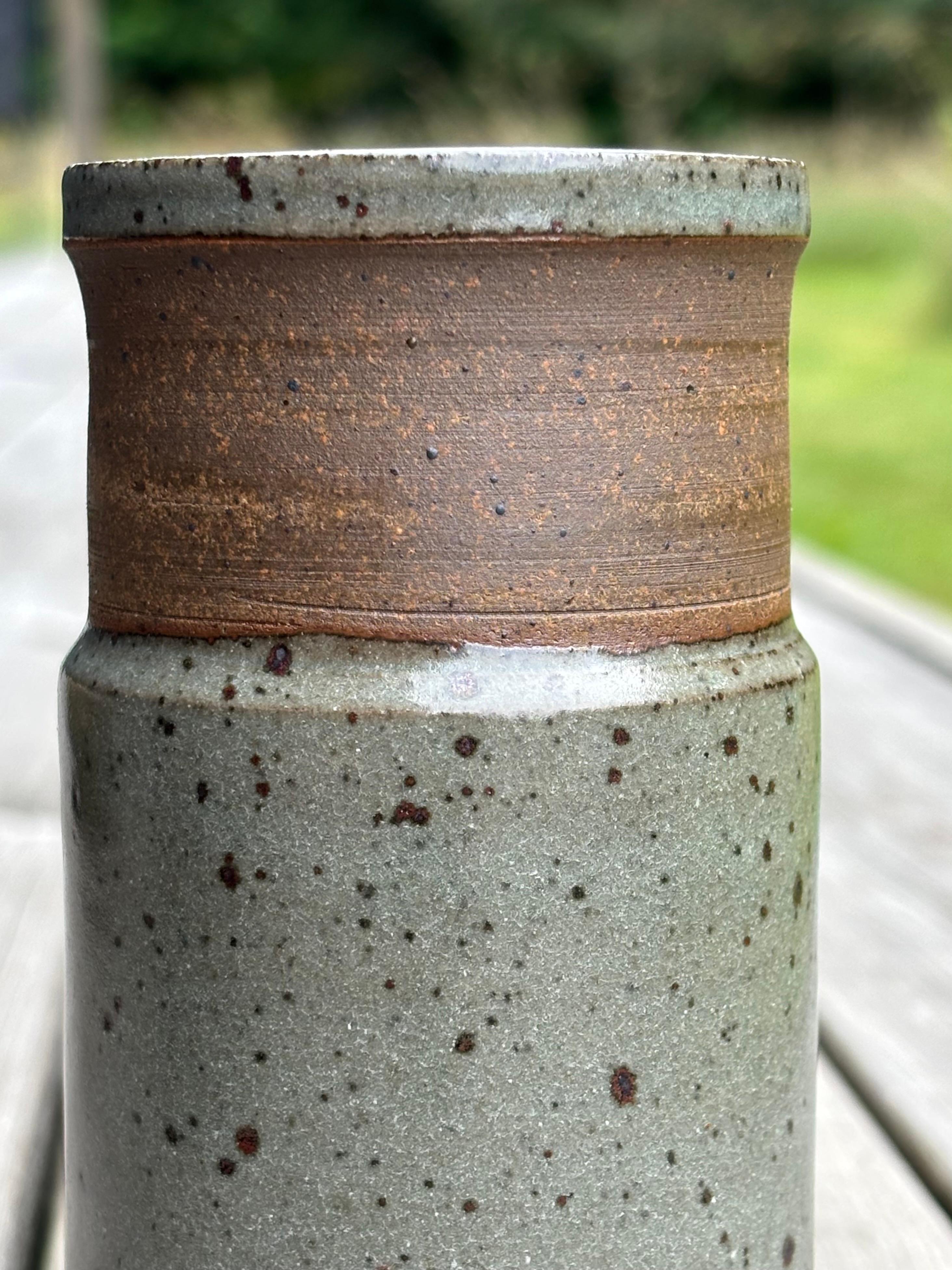 Mid-Century moderno Vaso danese Kähler in gres del 1960 in vendita