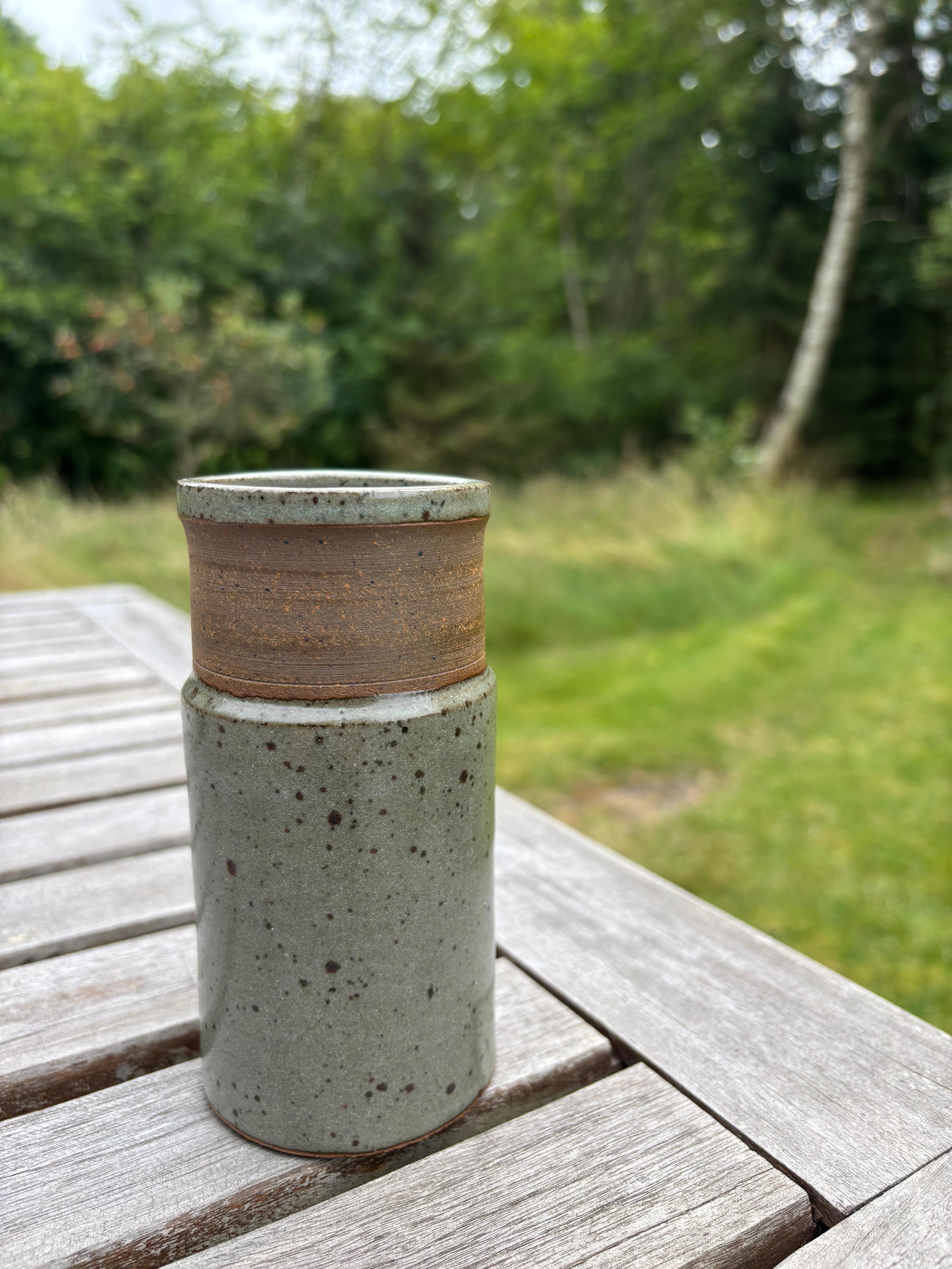 Vaso danese Kähler in gres del 1960 in vendita 1