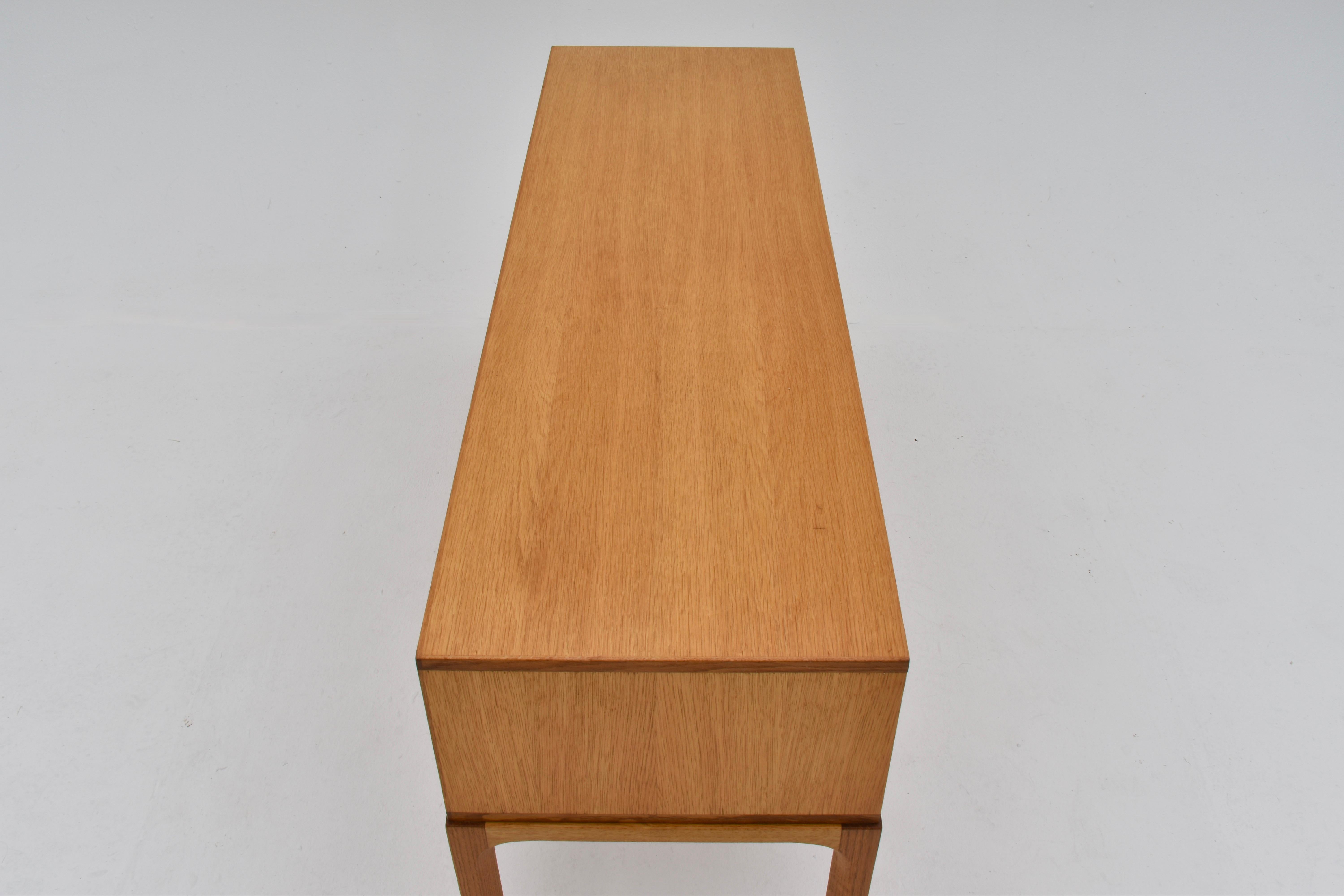 1960s Danish Kai Kristiansen Model 394 Oak Chest Of Drawers For Aksel Kjersgaard 9