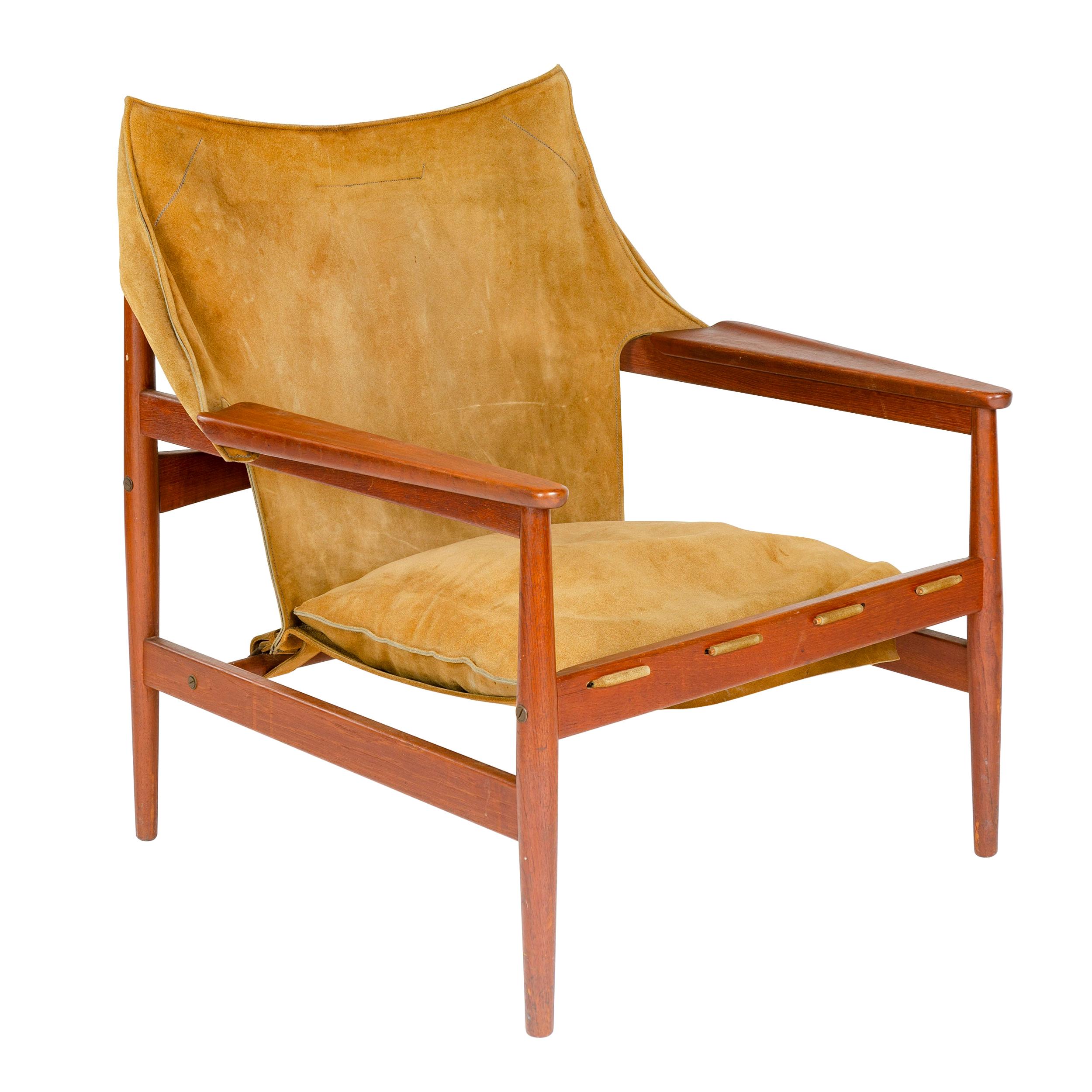 1960s Danish Lounge Chair by Ole Gjerlov Knudsen